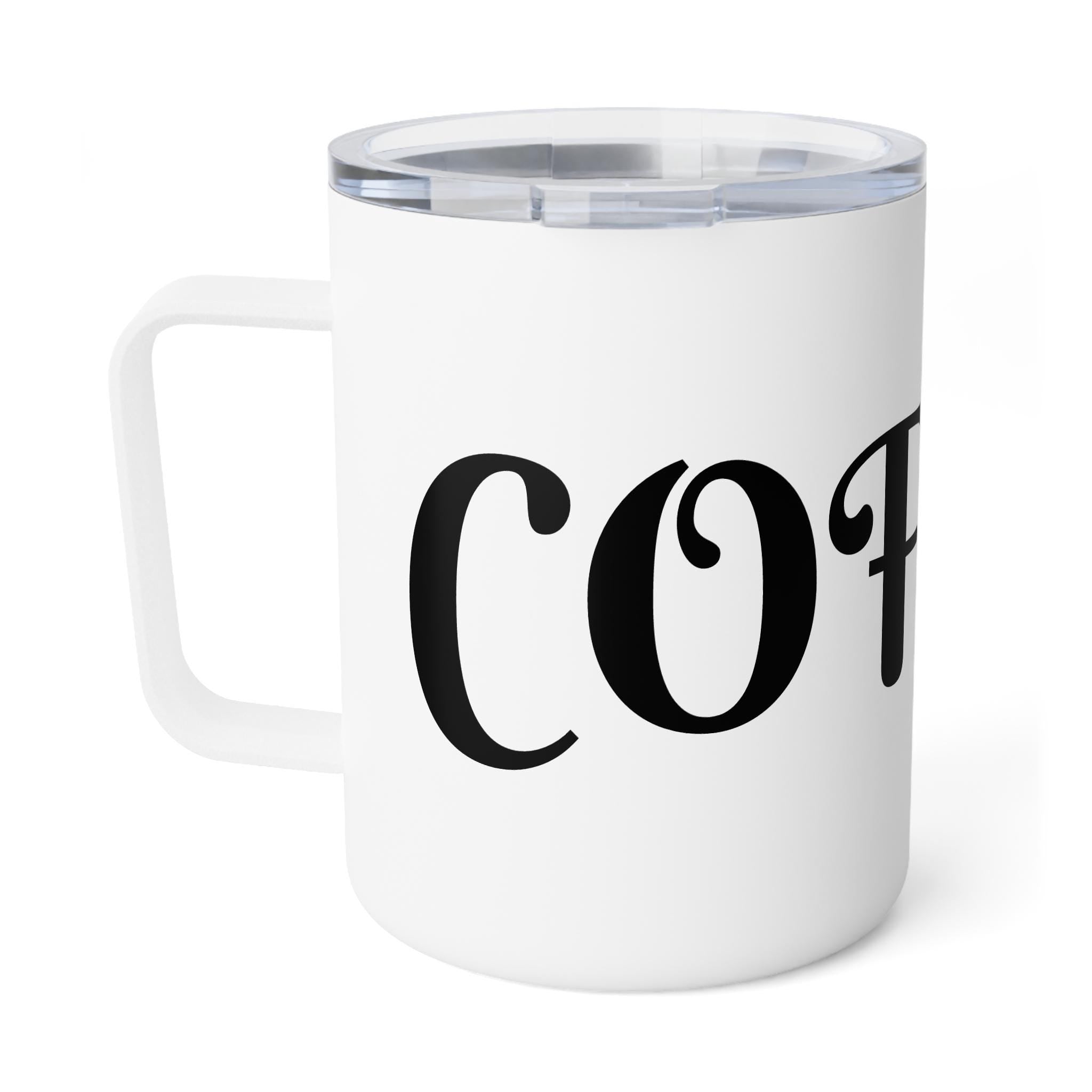 Insulated Coffee Mug, 10oz