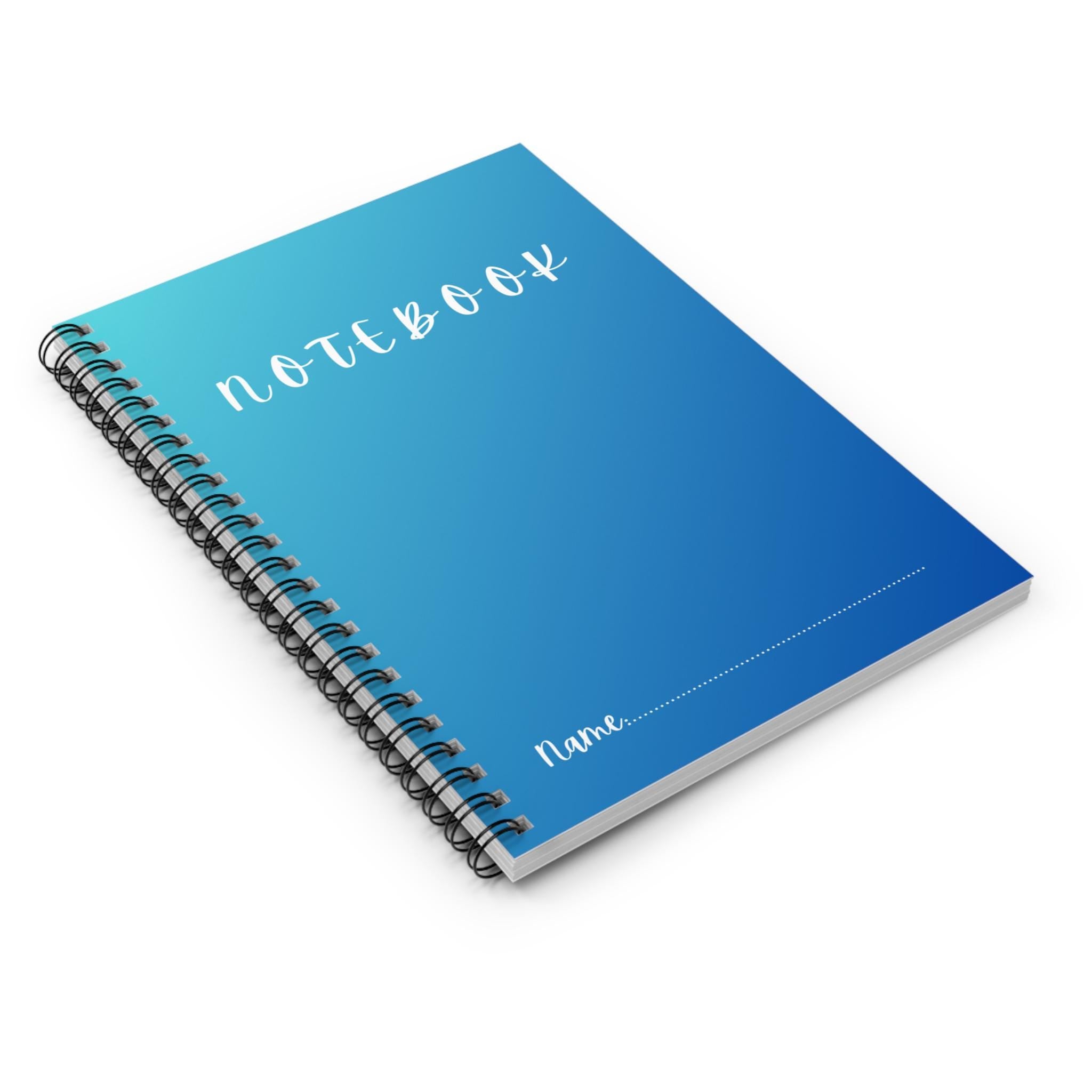 Spiral Notebook - Ruled Line