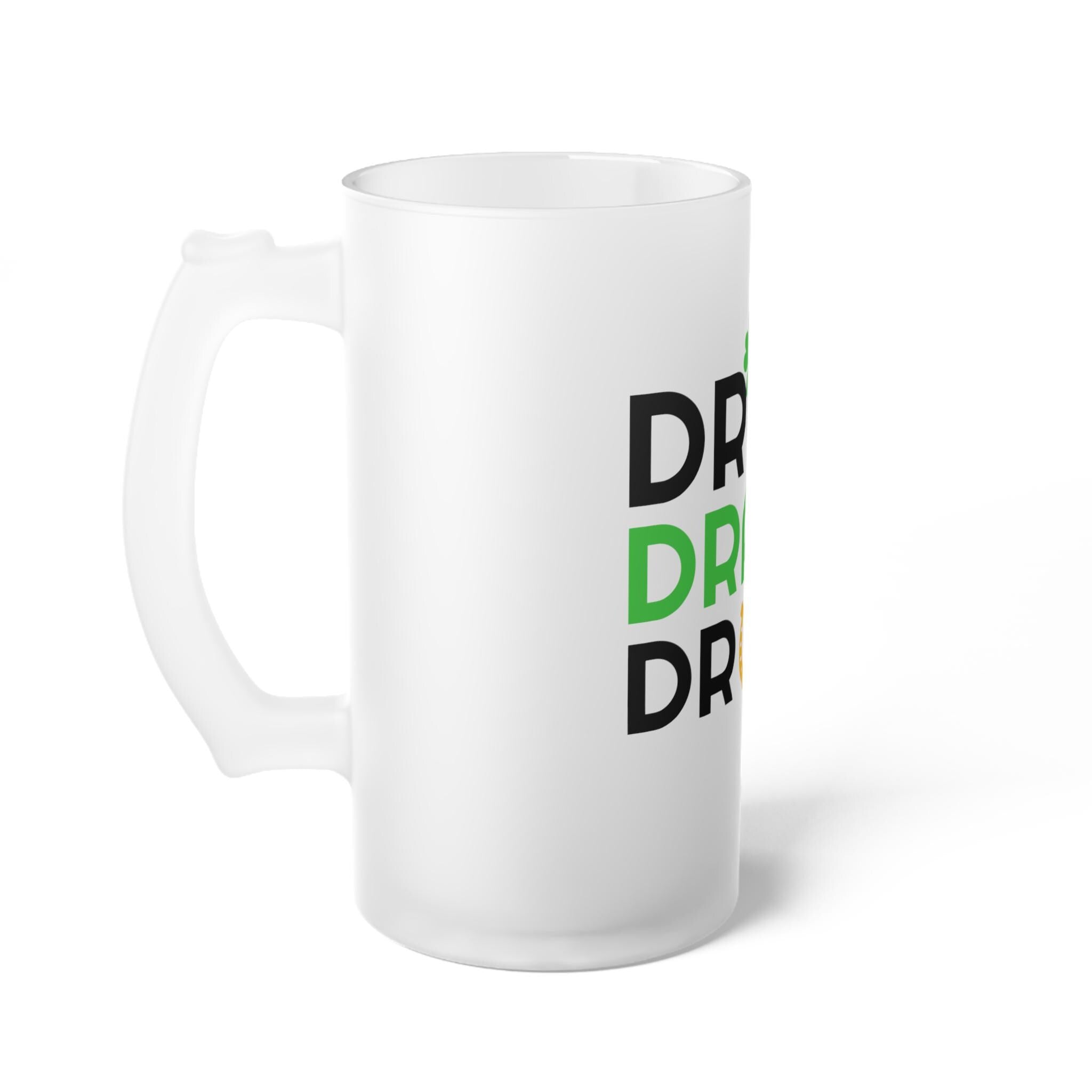 Frosted Glass Beer Mug