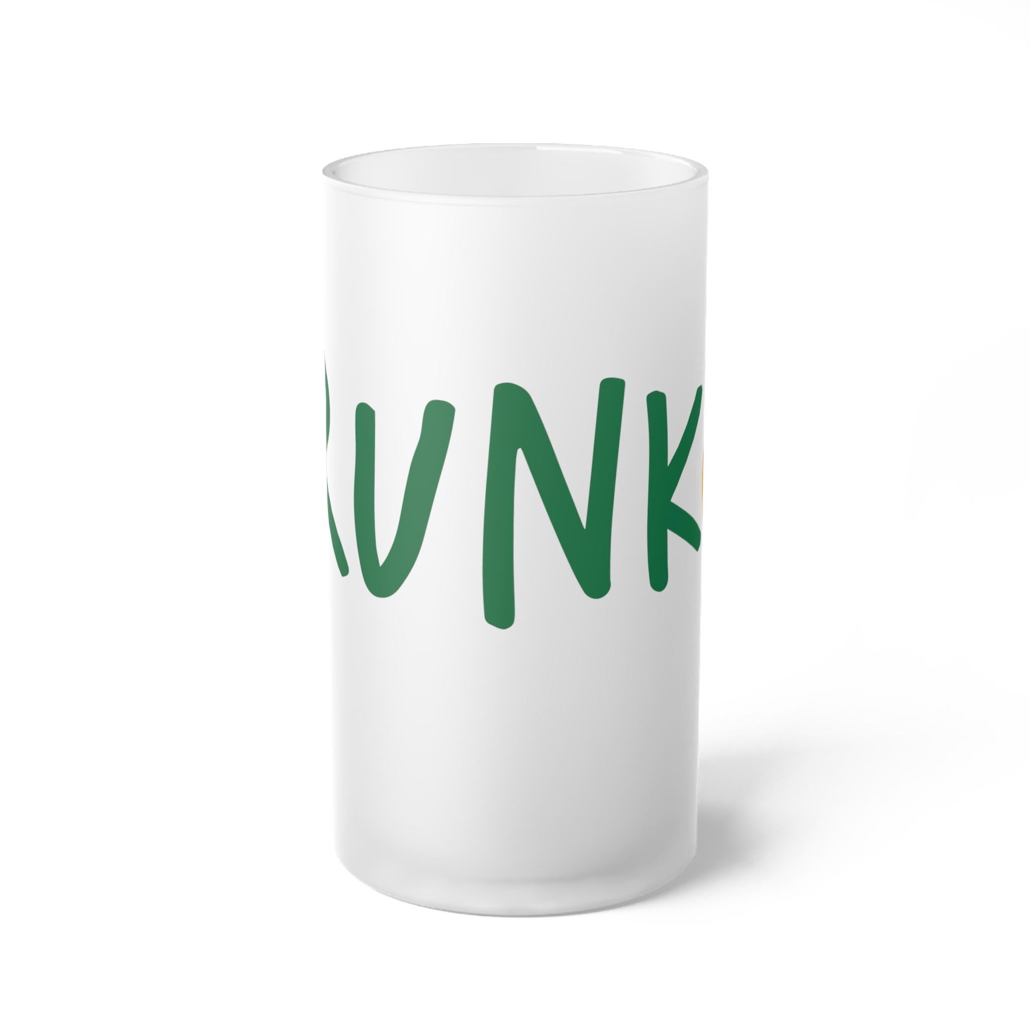 Frosted Glass Beer Mug