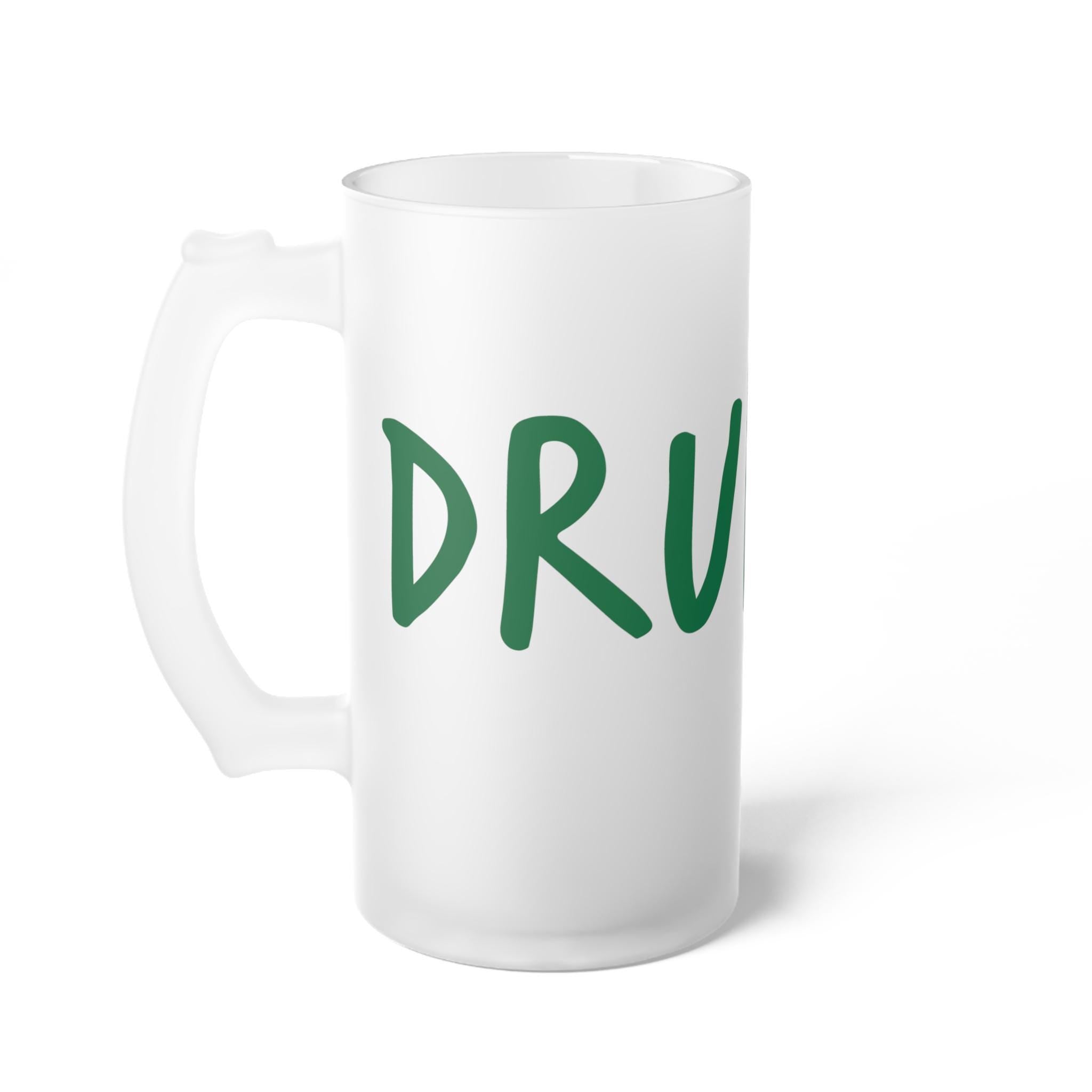 Frosted Glass Beer Mug
