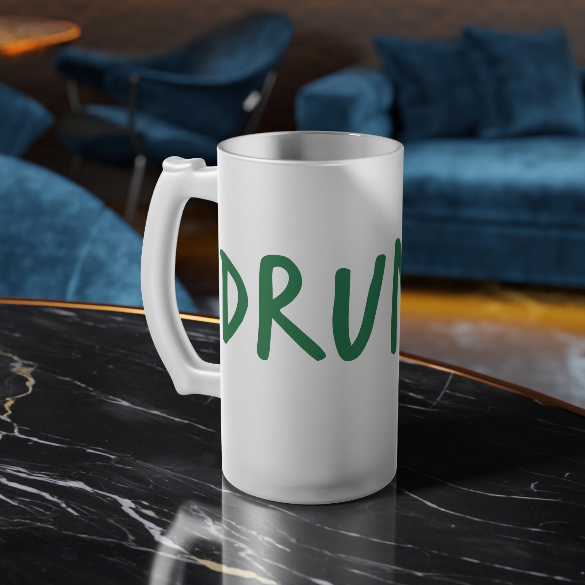 Frosted Glass Beer Mug
