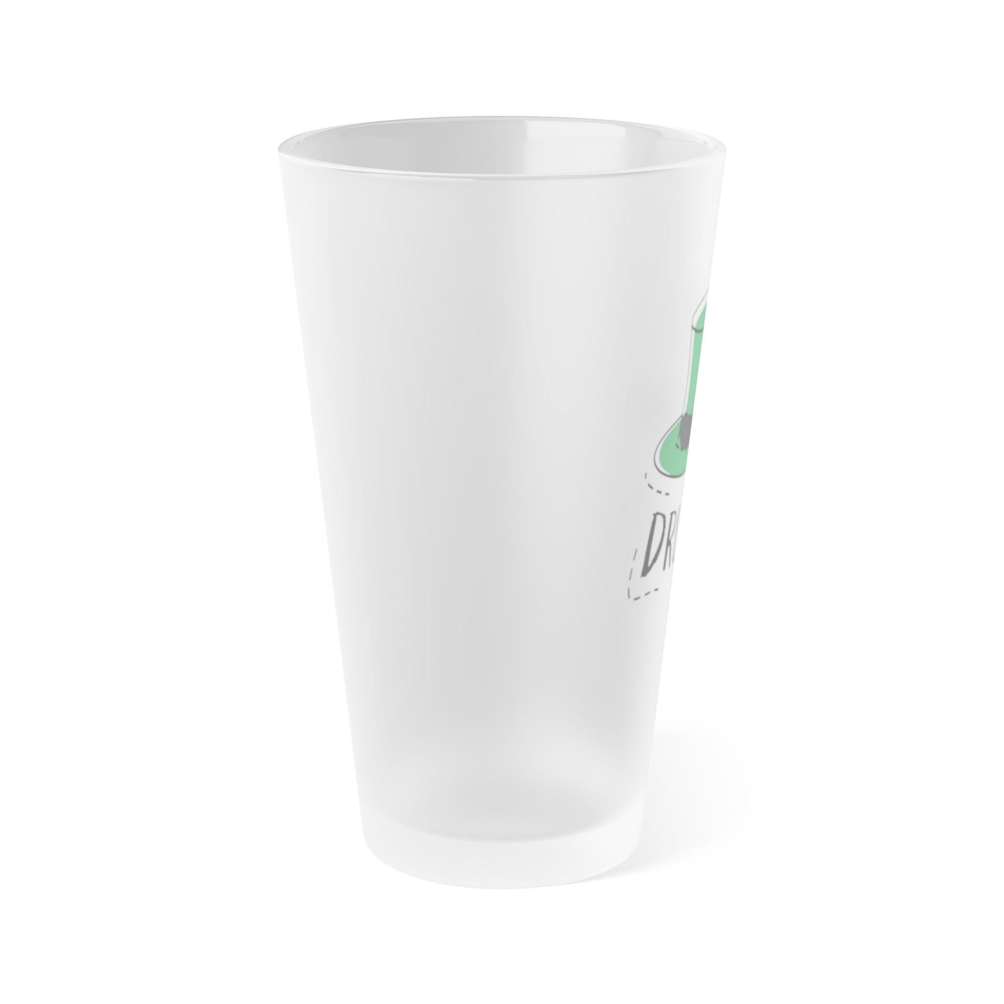 Frosted Pint Glass, 16oz