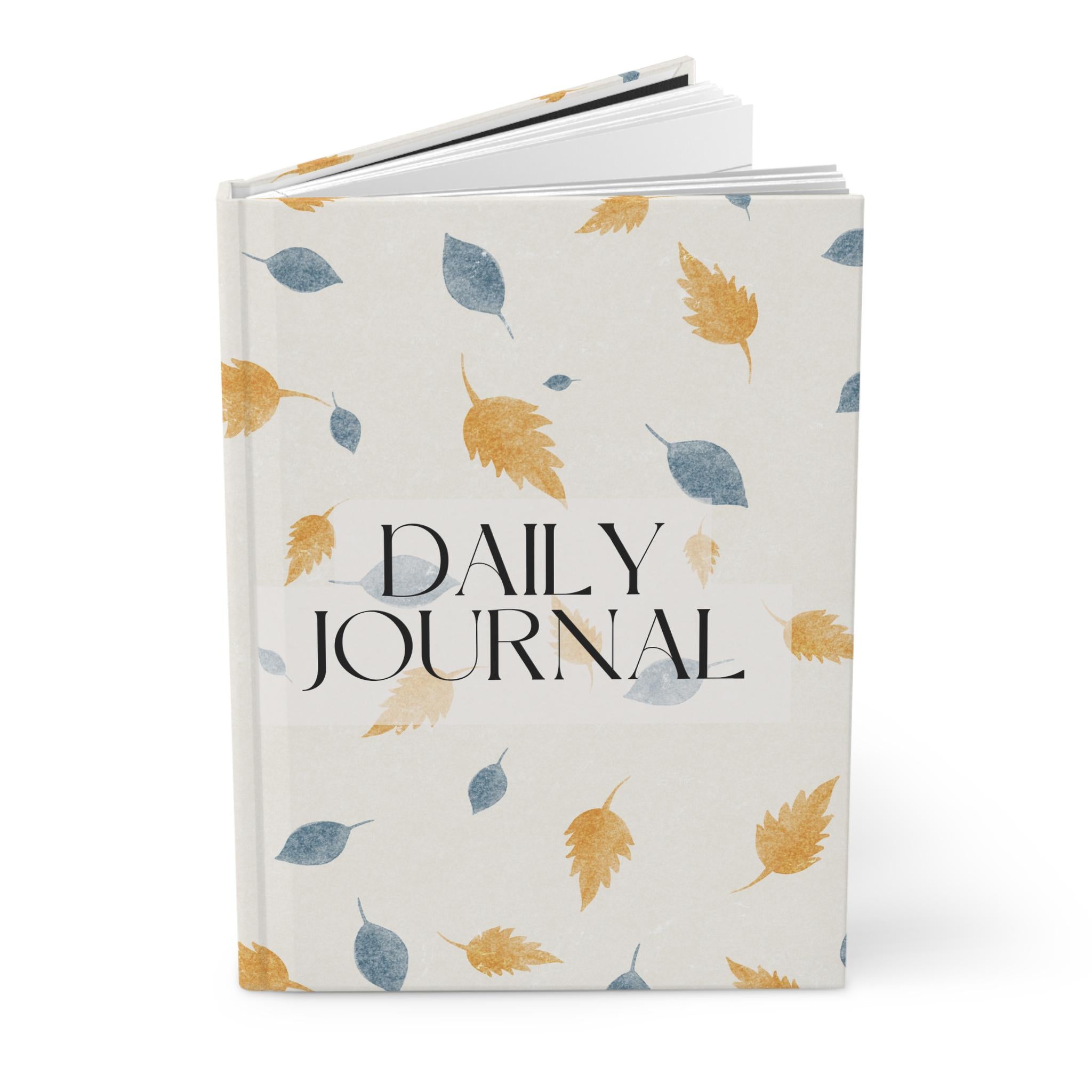 Soft Minimalist Daily Journal - Perfect for Planners, Gratitude, Gift Ideas, Autumn Décor, Nature Lovers