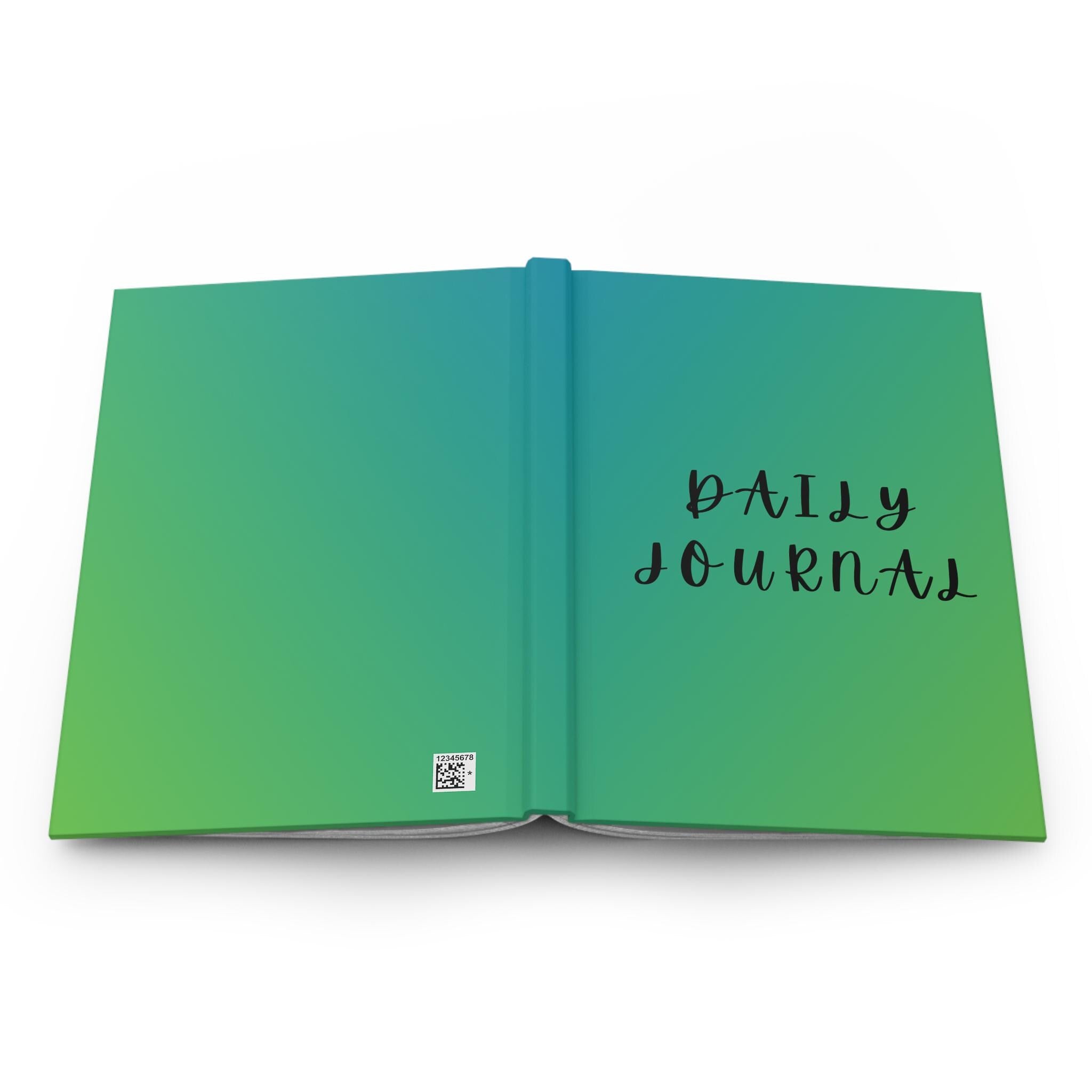 Matte Hardcover Journal, Daily Journal, Writing Notebook, Gratitude Journal, Gift for Writers, Eco-Friendly Notebook