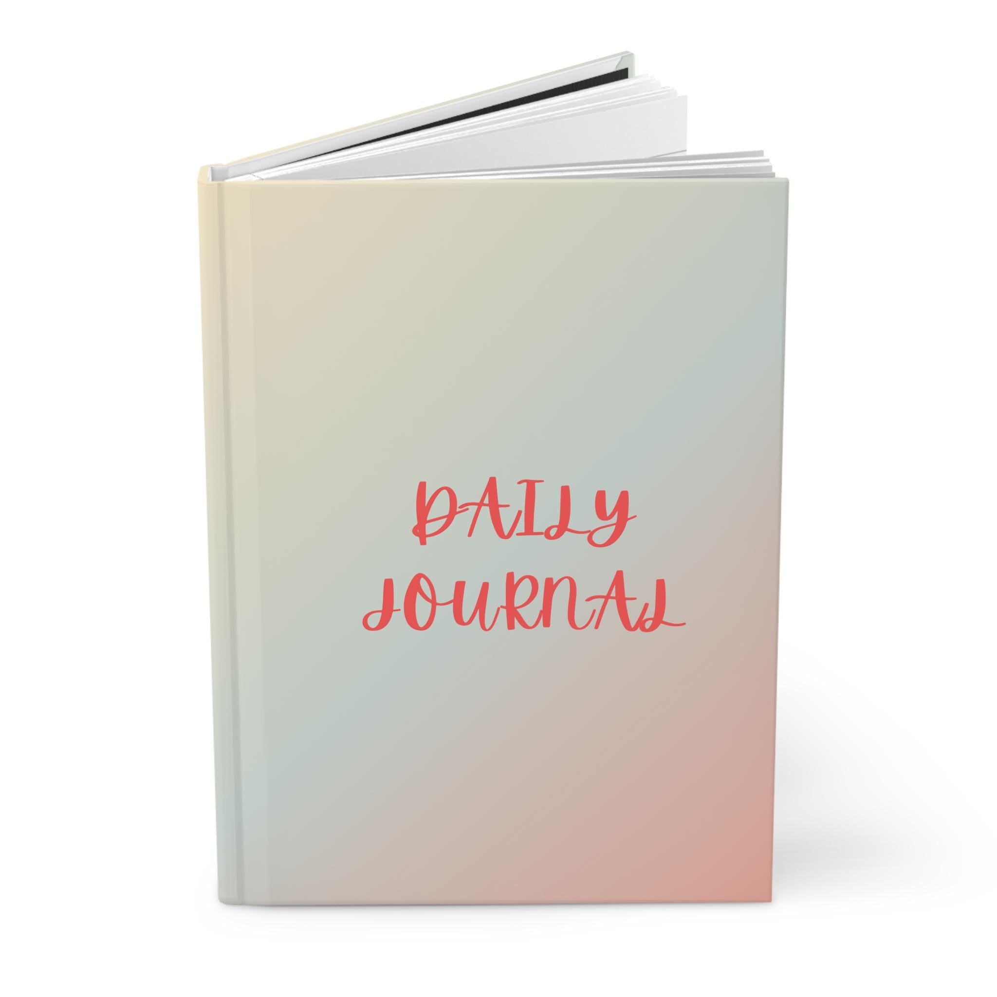 Colorful Daily Journal, Soft Cover Notebook, Inspirational Writing Journal, Creative Gift for Writers, Guided Journal for Reflection