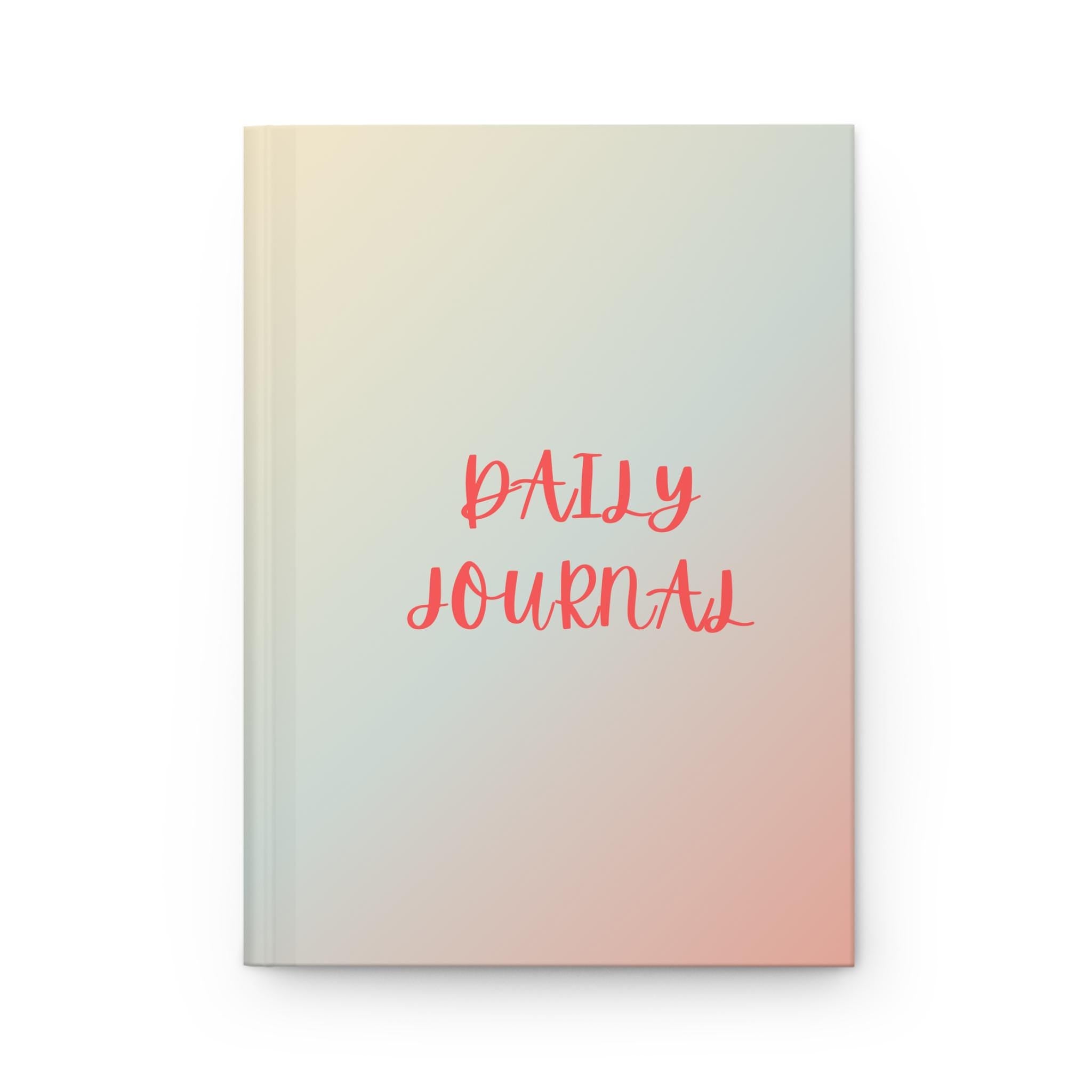 Colorful Daily Journal, Soft Cover Notebook, Inspirational Writing Journal, Creative Gift for Writers, Guided Journal for Reflection
