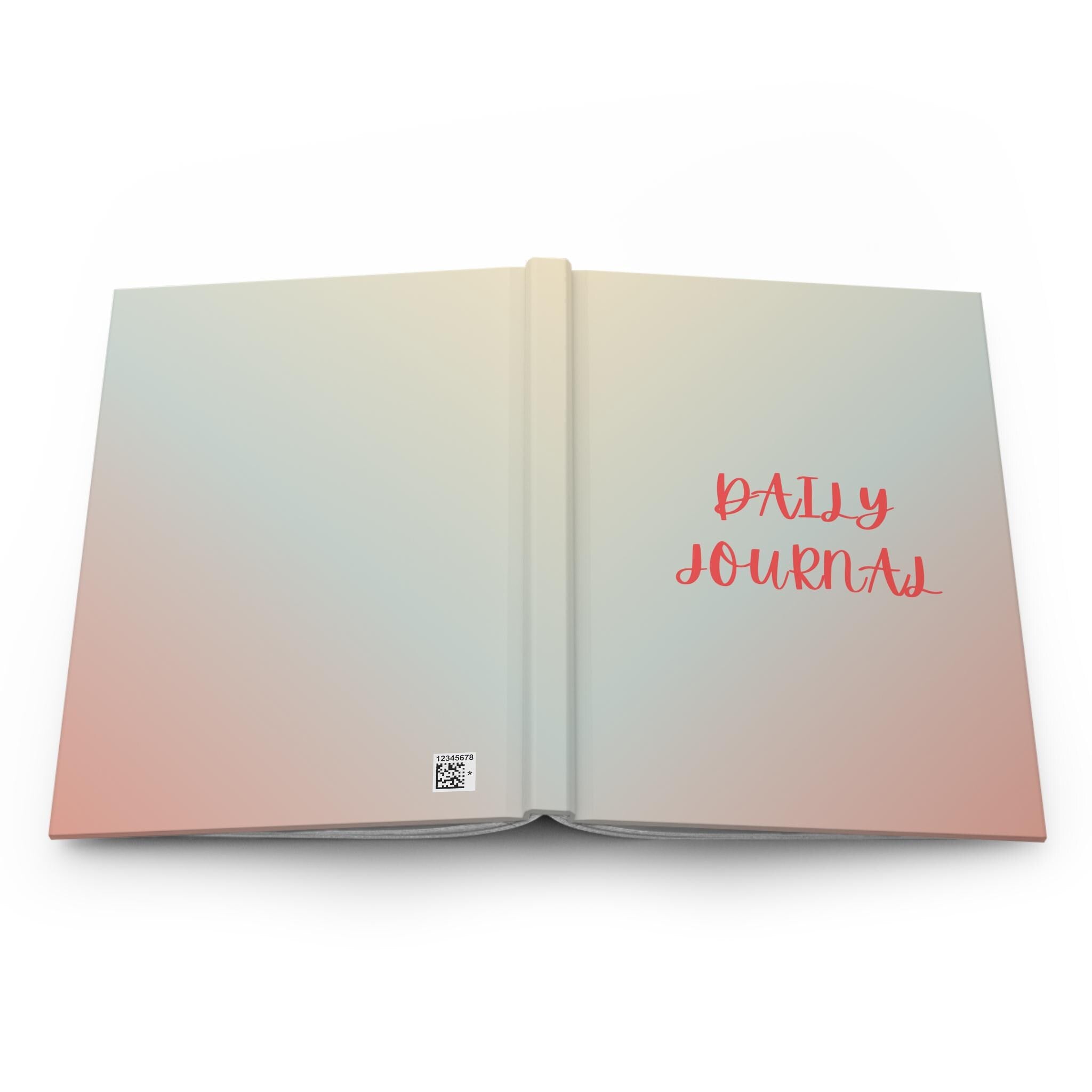 Colorful Daily Journal, Soft Cover Notebook, Inspirational Writing Journal, Creative Gift for Writers, Guided Journal for Reflection