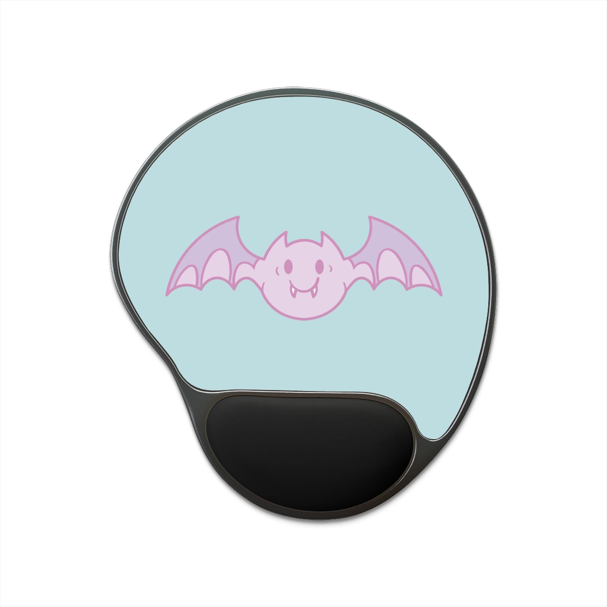 Cute Bat Wrist Rest Mouse Pad - Perfect for Home Office, Gaming Setup, and Gift for Bat Lovers, Kawaii Decor, Desk Accessories