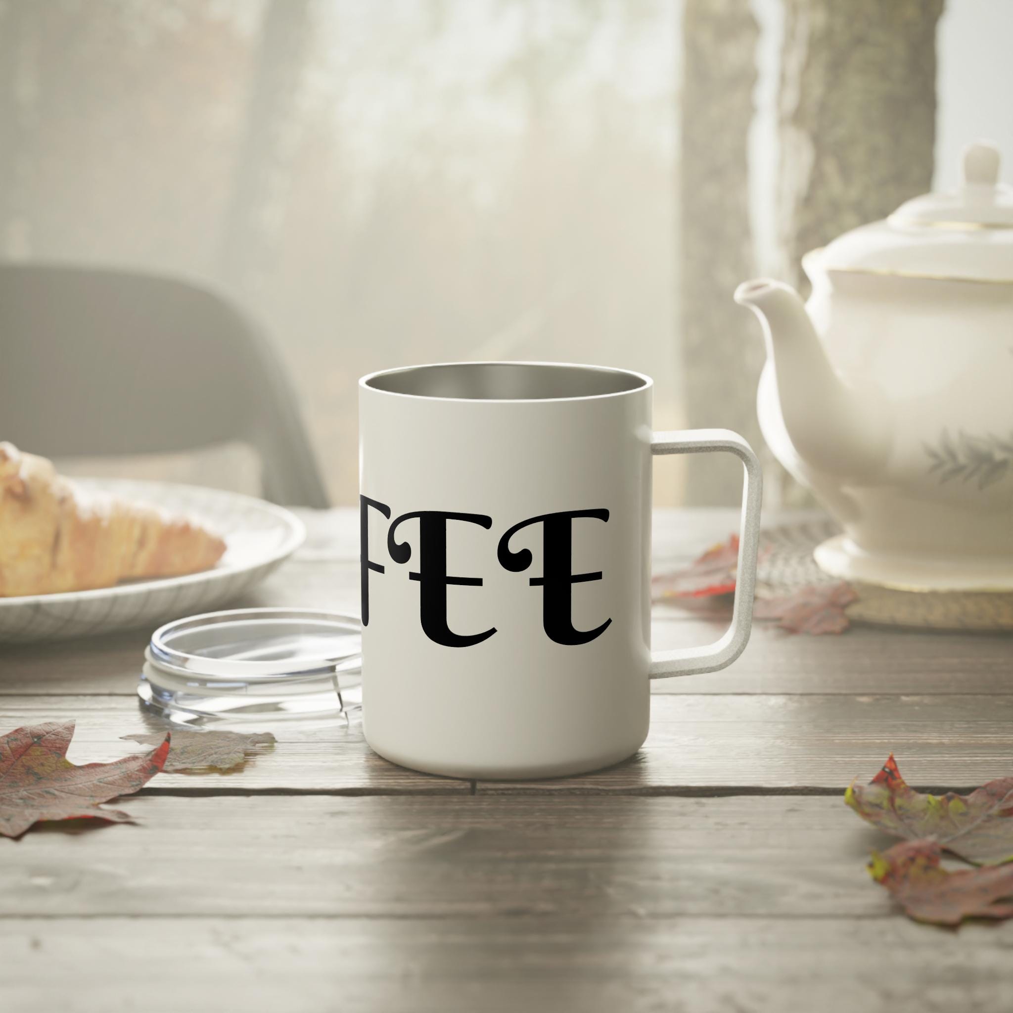 Insulated Coffee Mug, 10oz