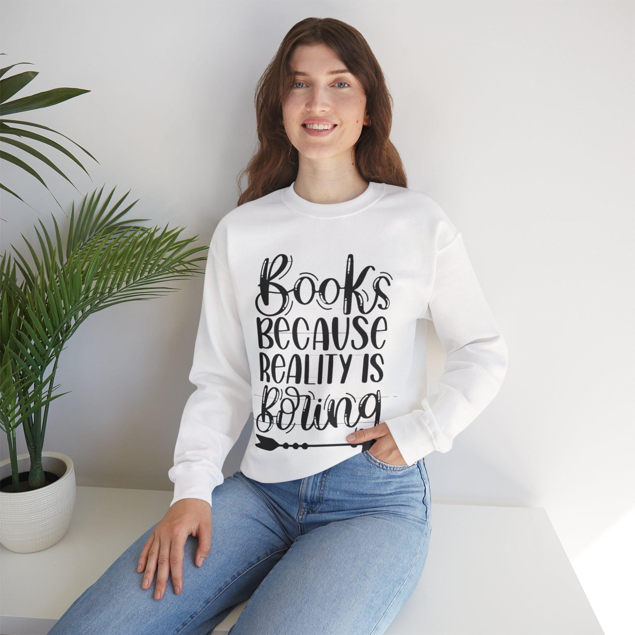 Book Lovers Unisex Heavy Blend™ Crewneck Sweatshirt