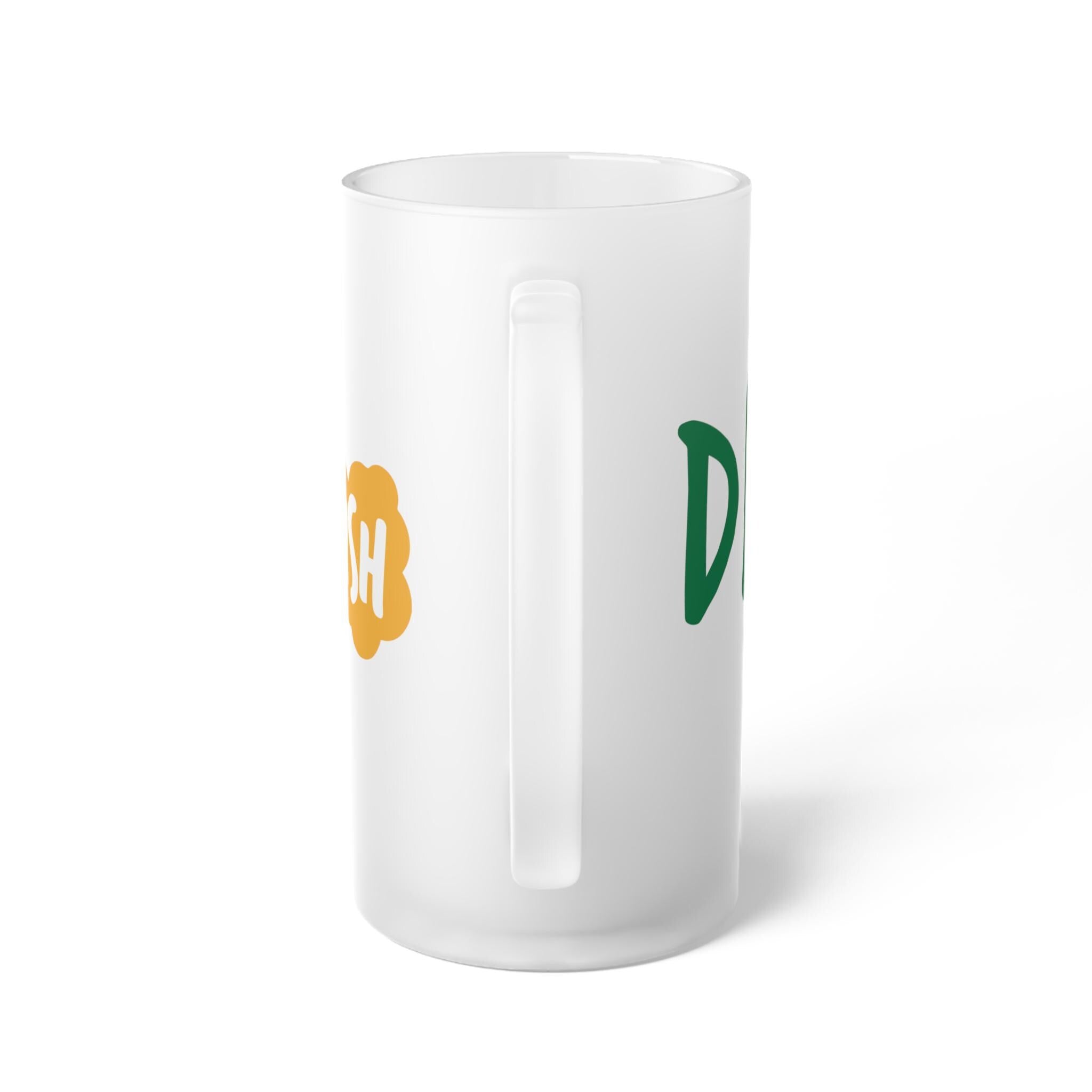 Frosted Glass Beer Mug
