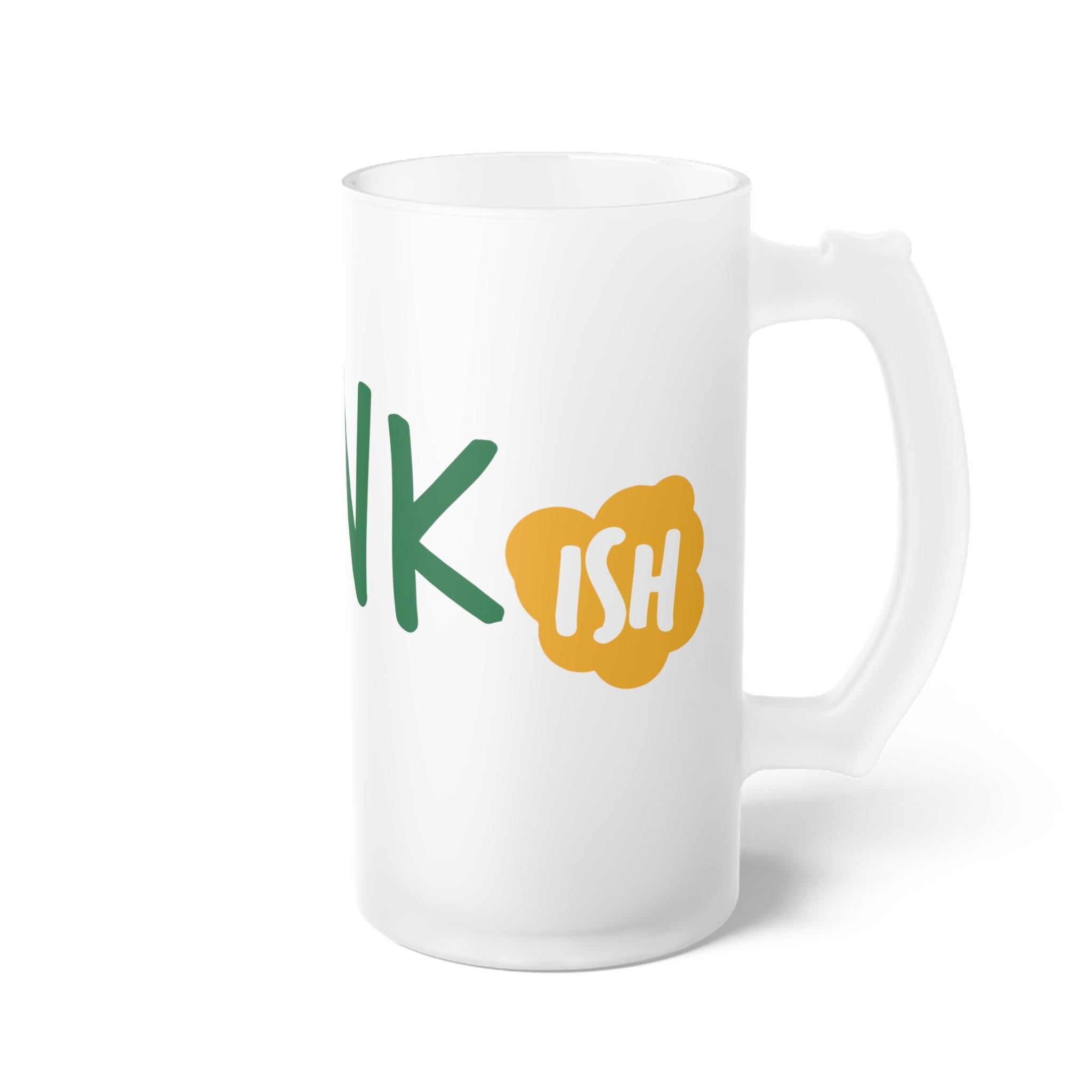 Frosted Glass Beer Mug
