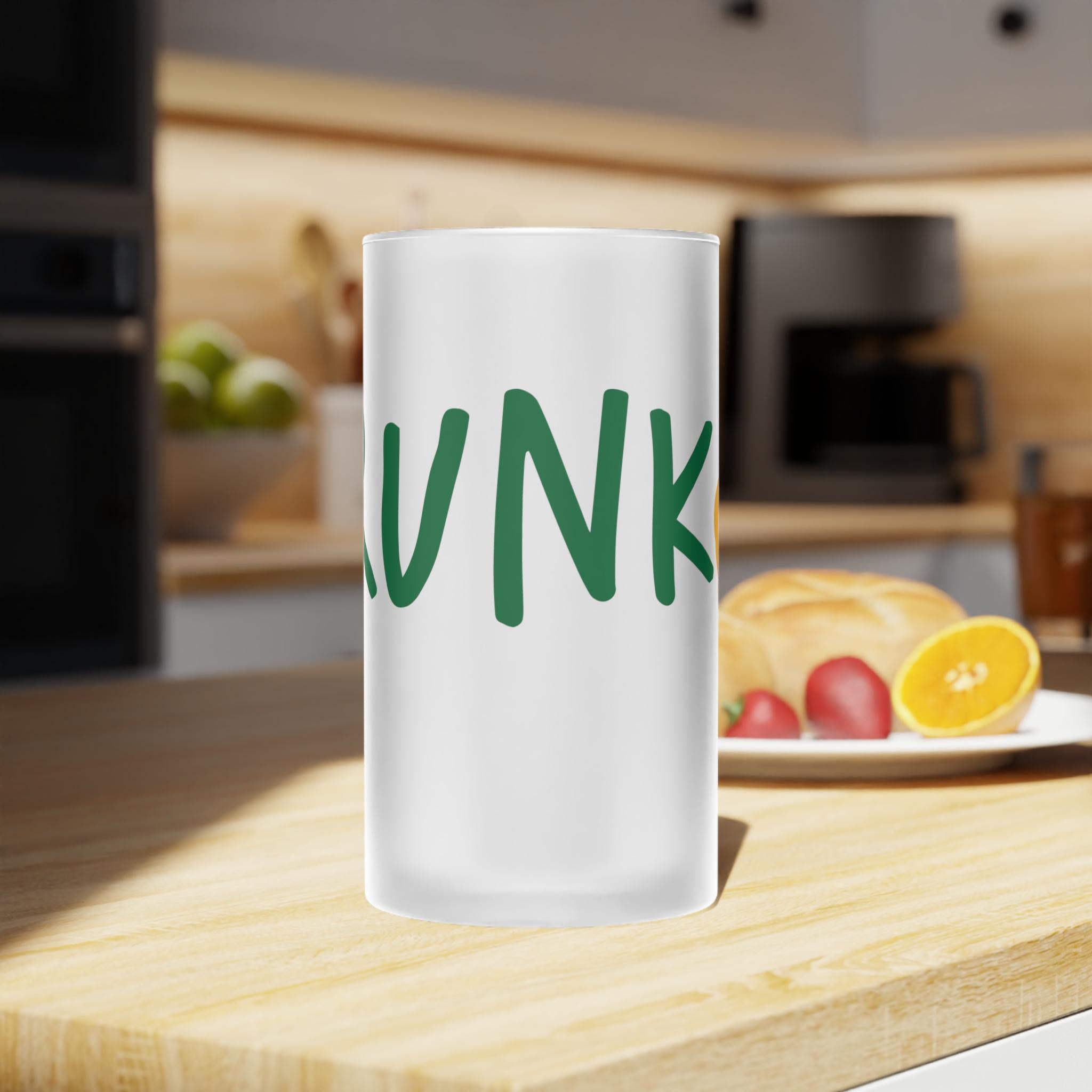 Frosted Glass Beer Mug
