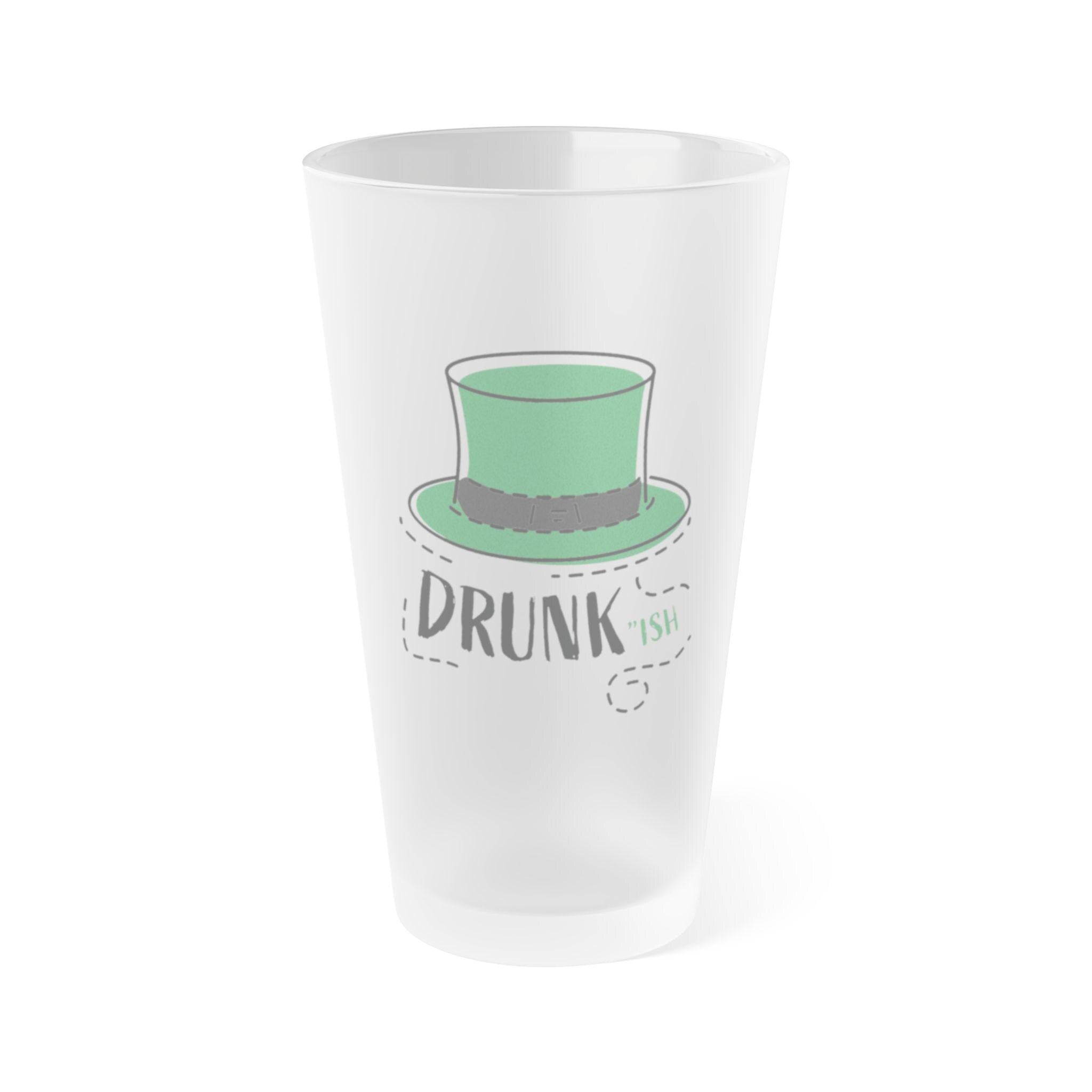Frosted Pint Glass, 16oz