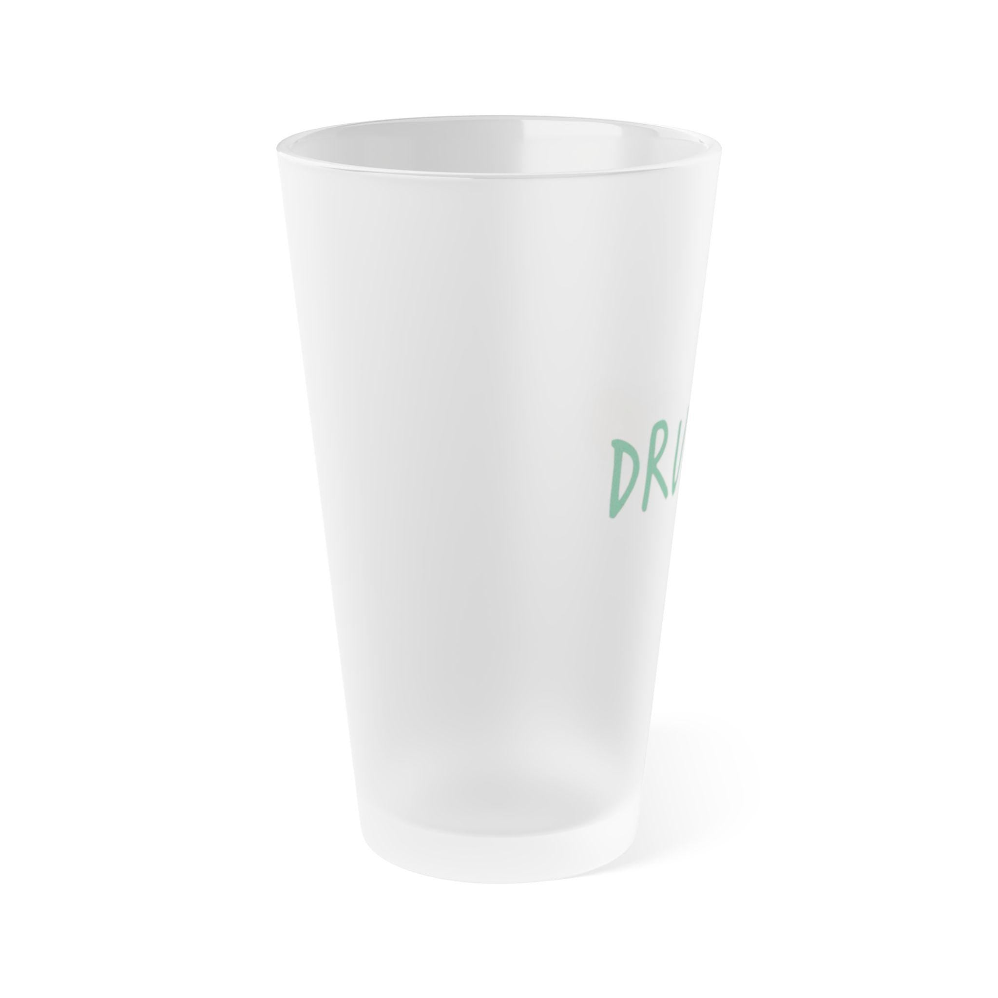 Frosted Pint Glass, 16oz