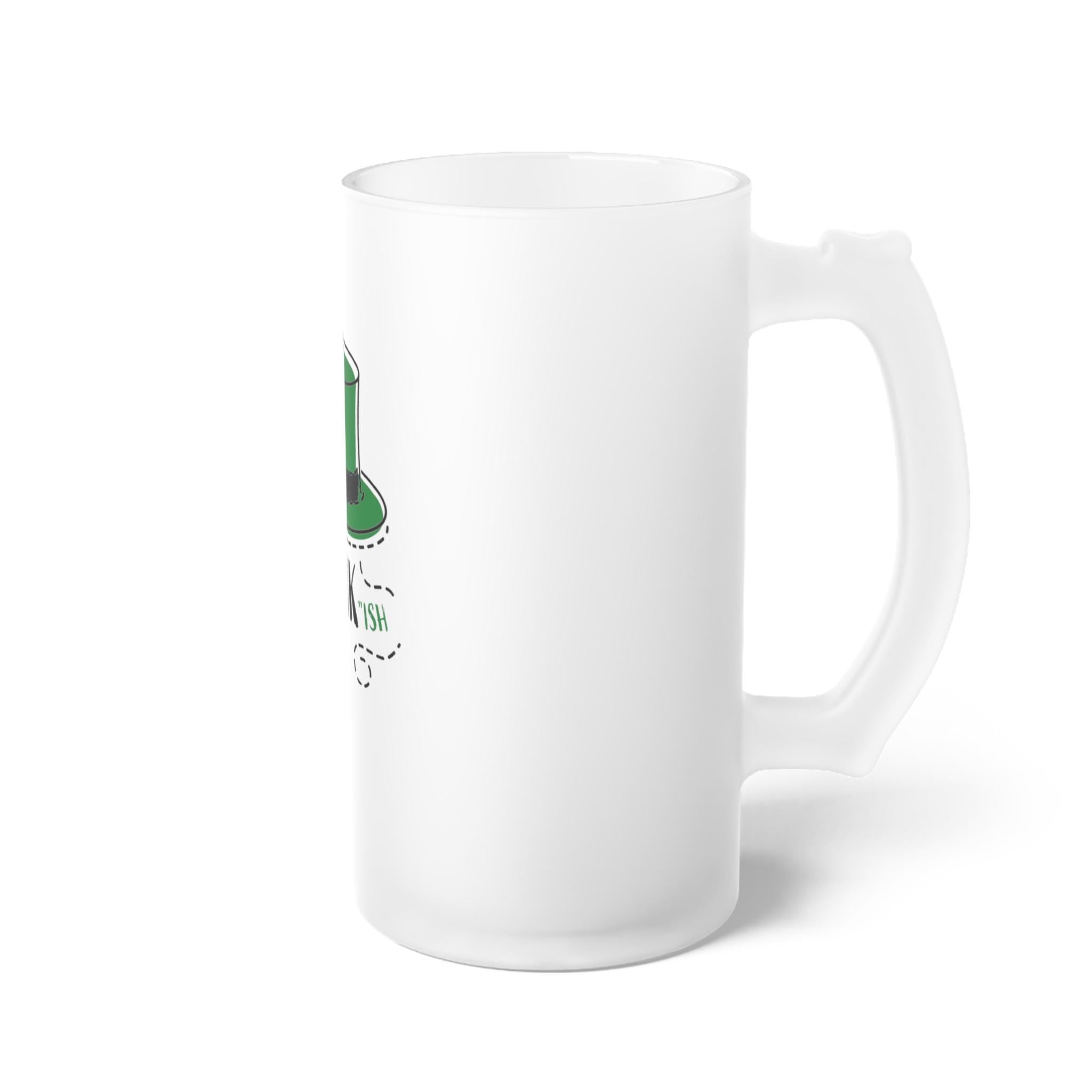 Frosted Glass Beer Mug