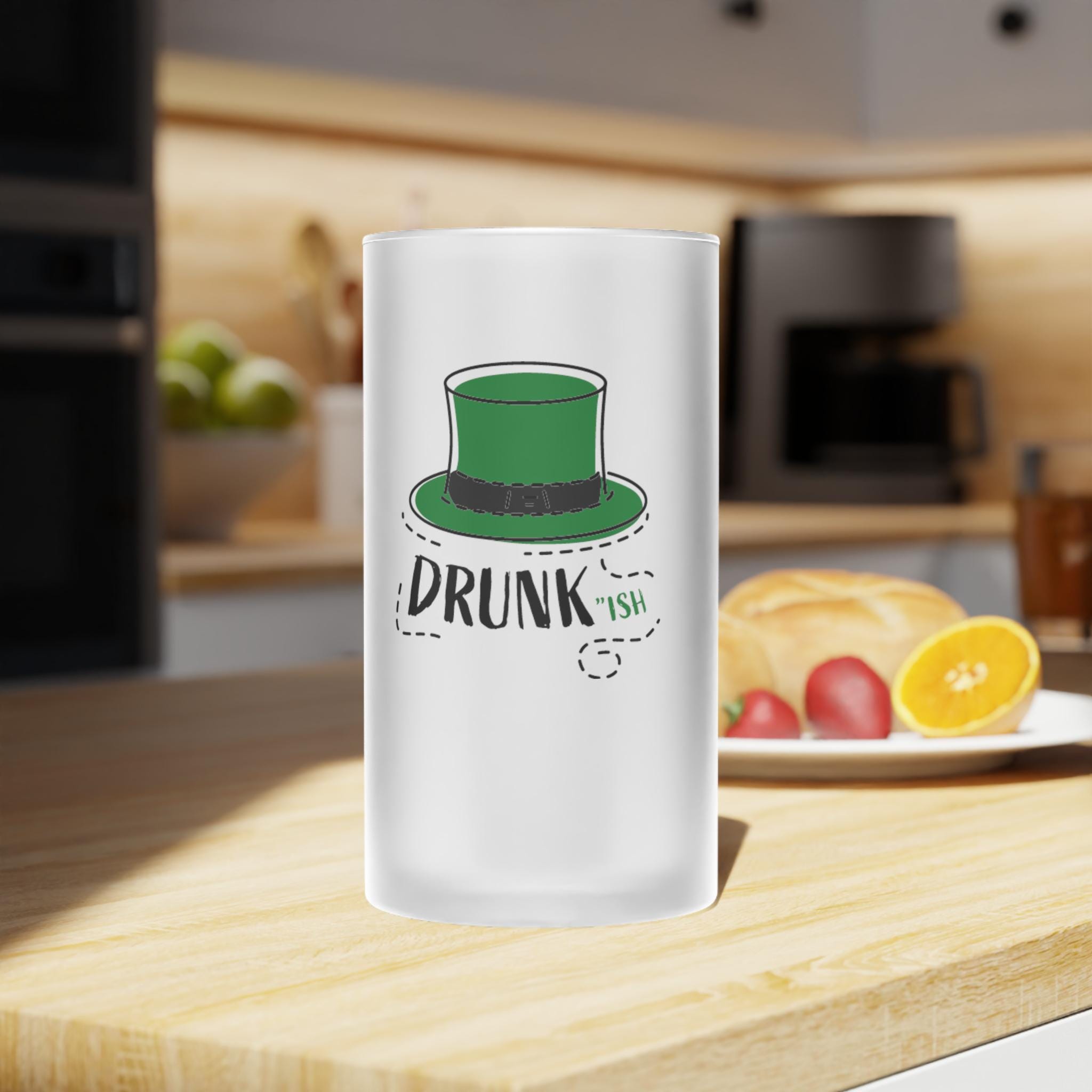 Frosted Glass Beer Mug