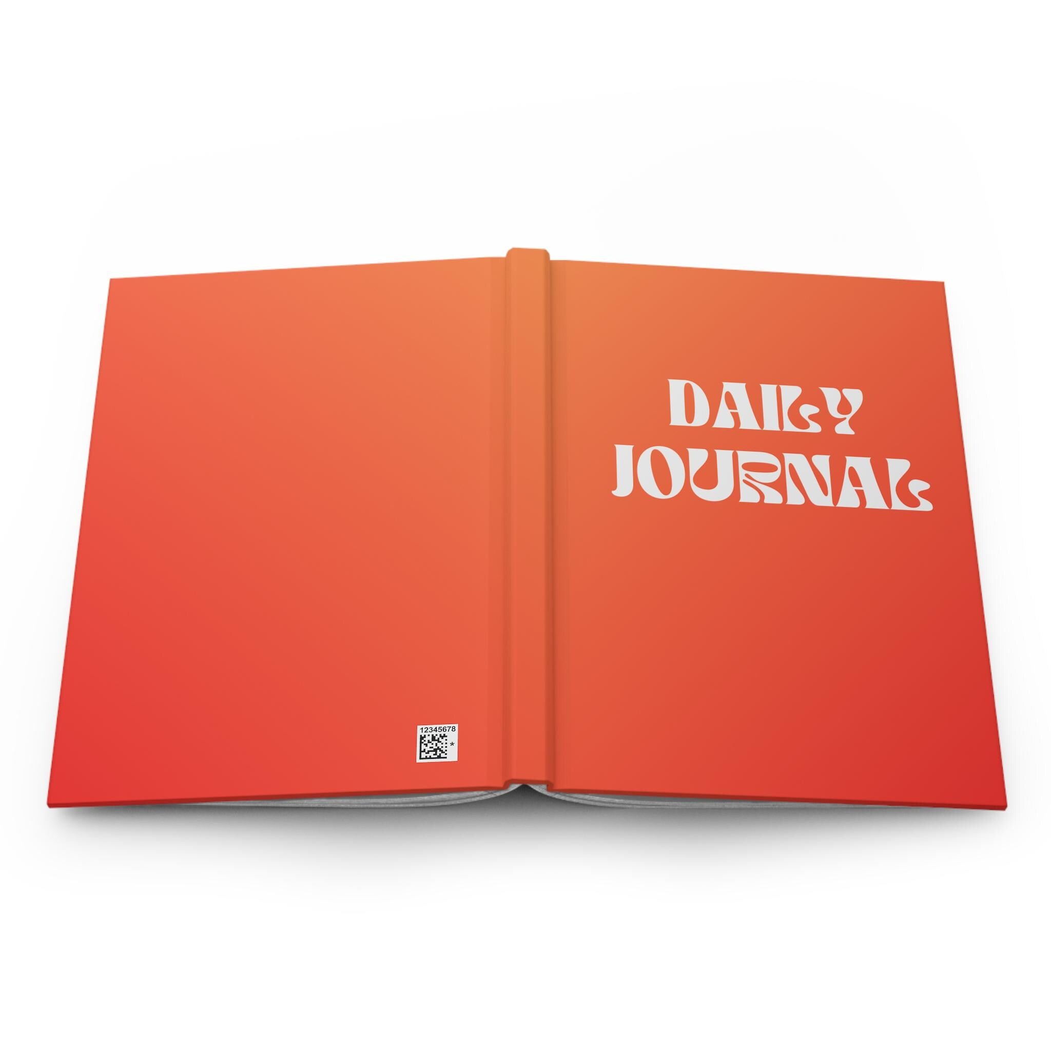 Daily Journal - Hardcover Matte Finish, Writing Notebook, Motivational Gift, Daily Planner, Creative Journal