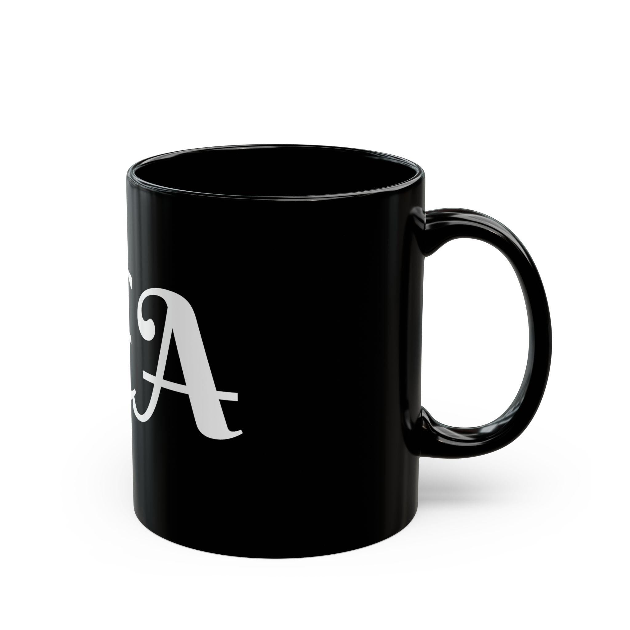 11oz Black Mug