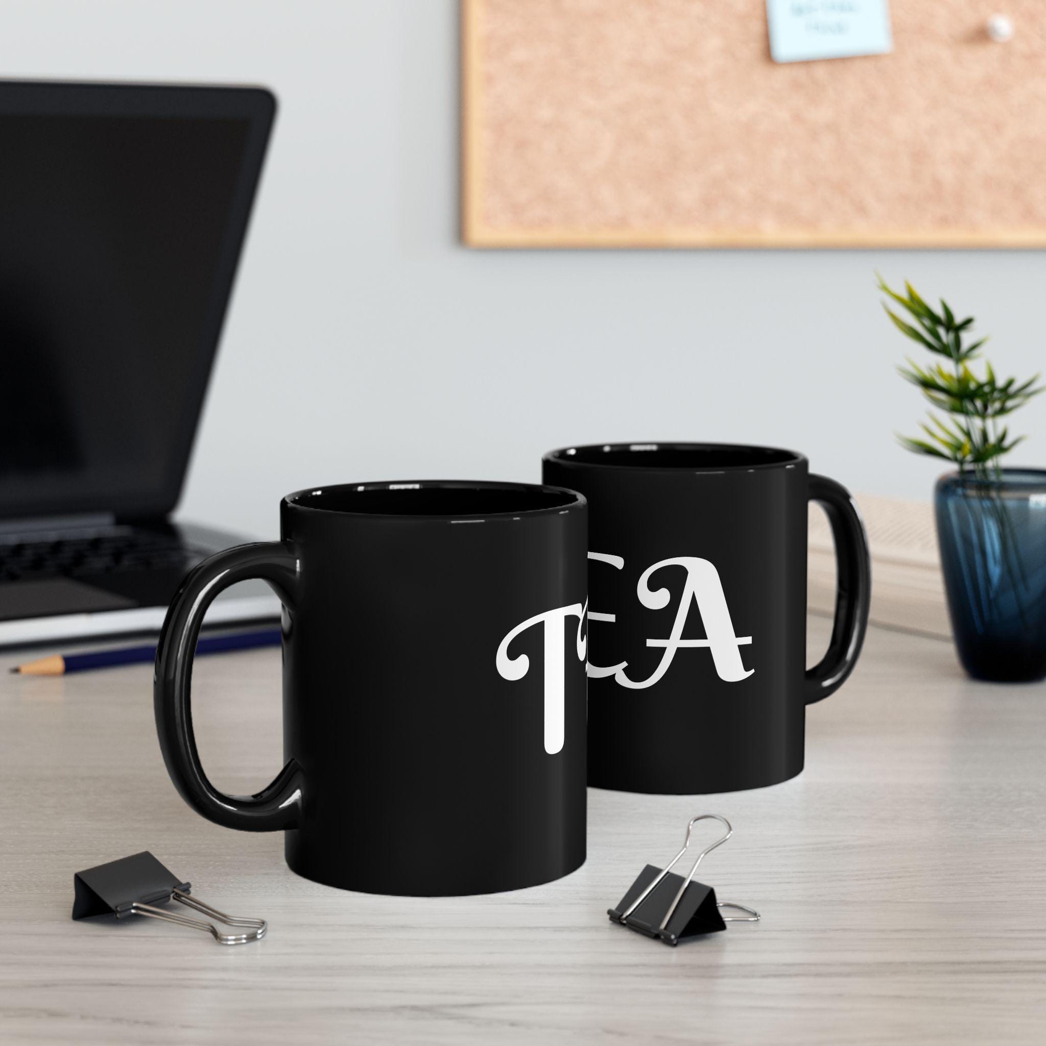 11oz Black Mug