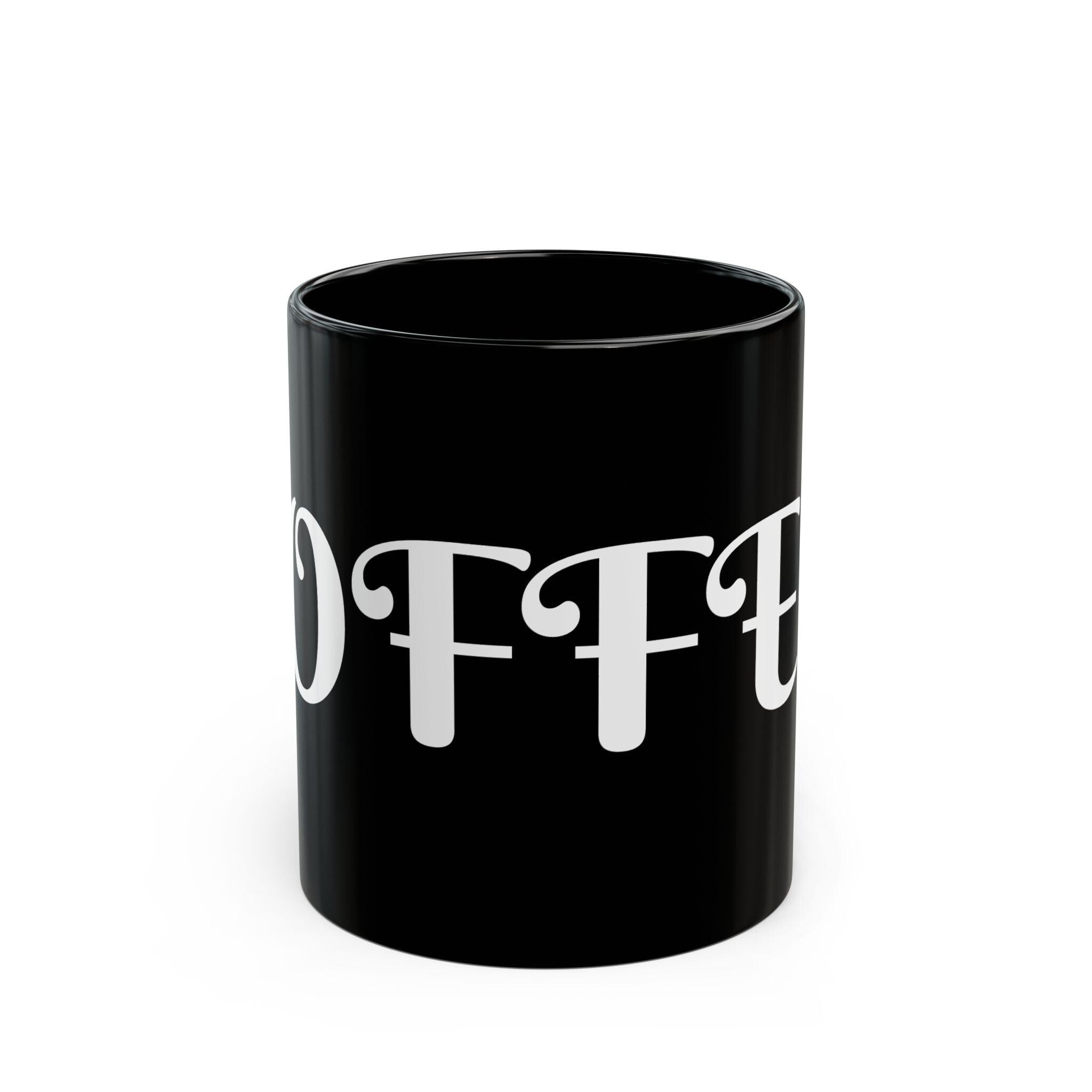 11oz Black Mug