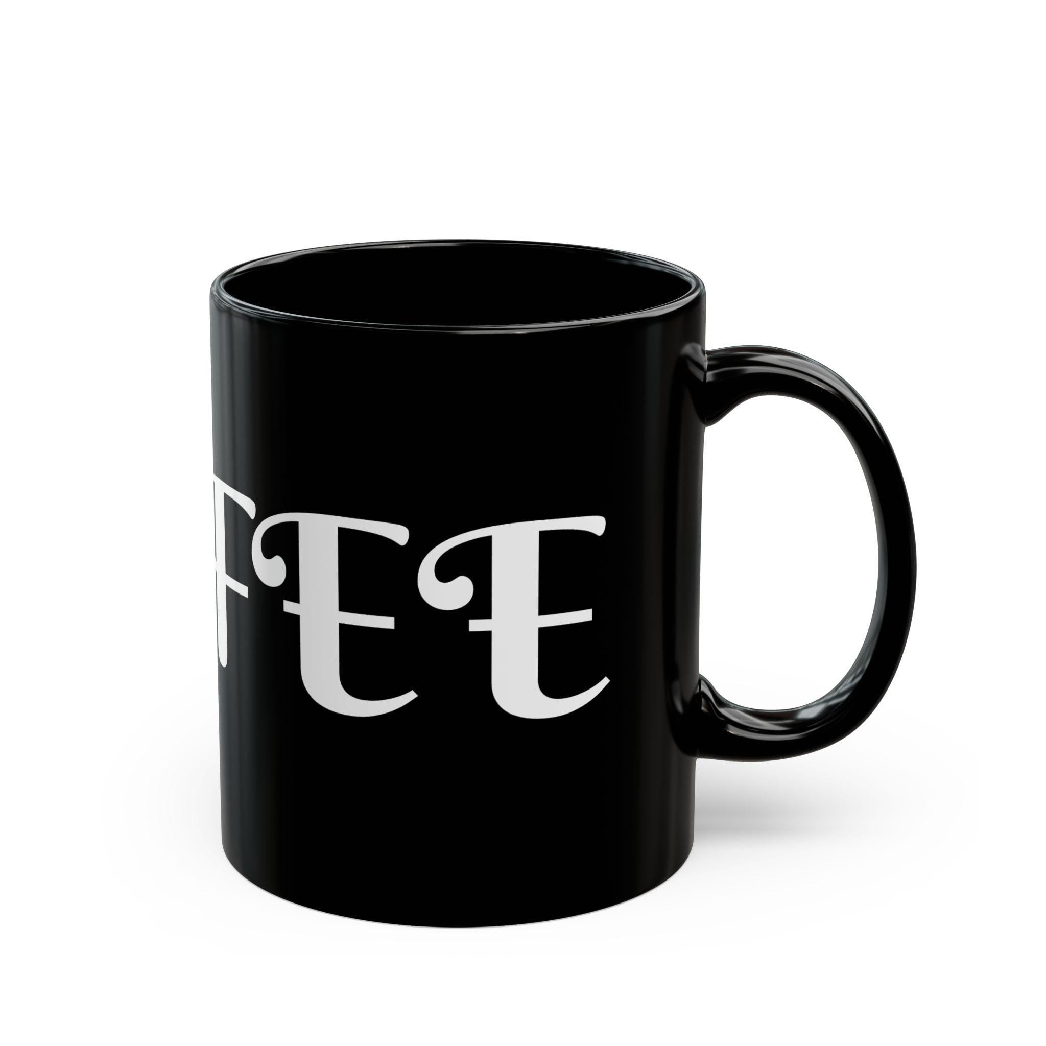 11oz Black Mug