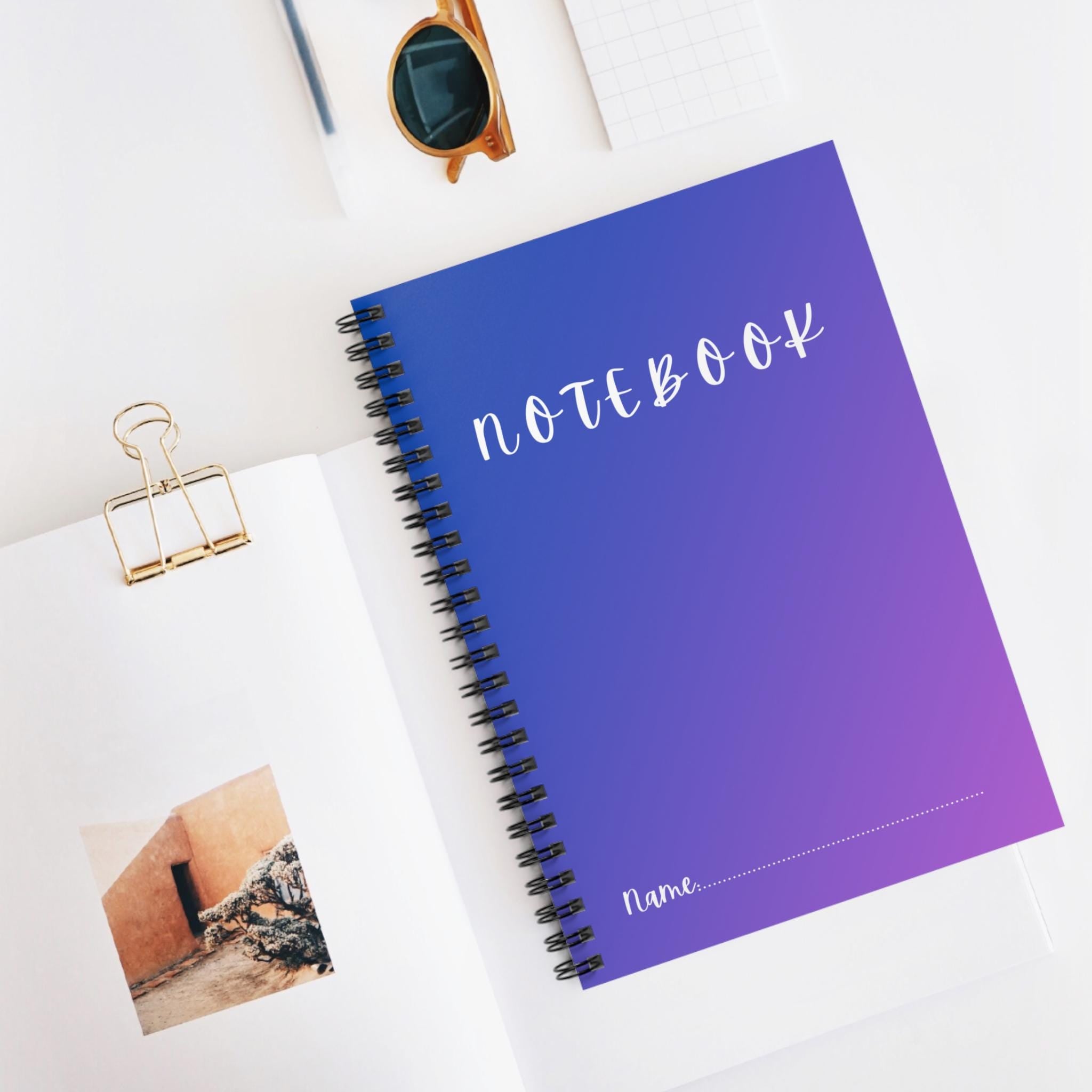 Spiral Notebook - Ruled Line