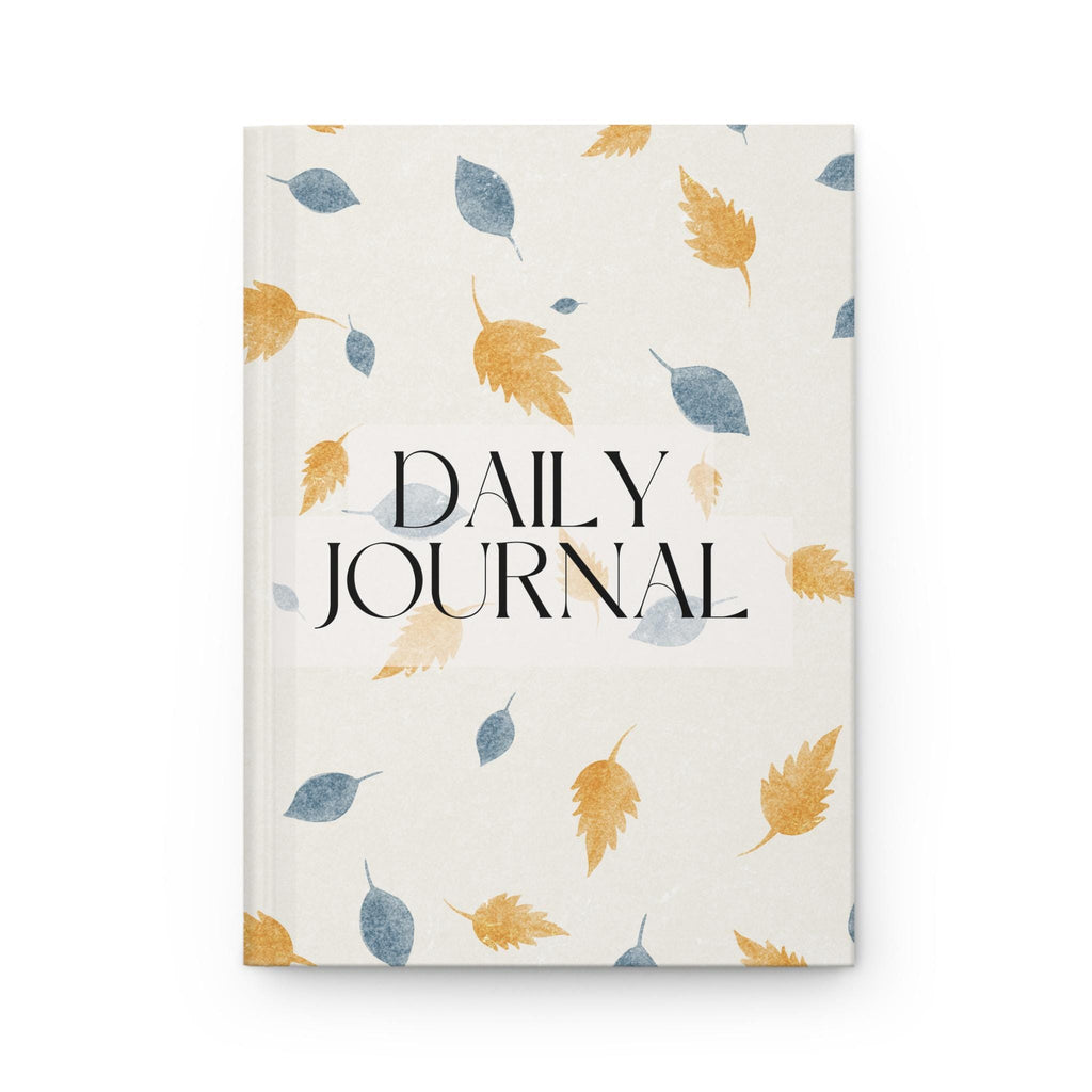 Soft Minimalist Daily Journal - Perfect for Planners, Gratitude, Gift Ideas, Autumn Décor, Nature Lovers