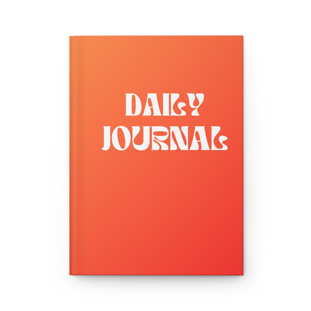 Daily Journal - Hardcover Matte Finish, Writing Notebook, Motivational Gift, Daily Planner, Creative Journal