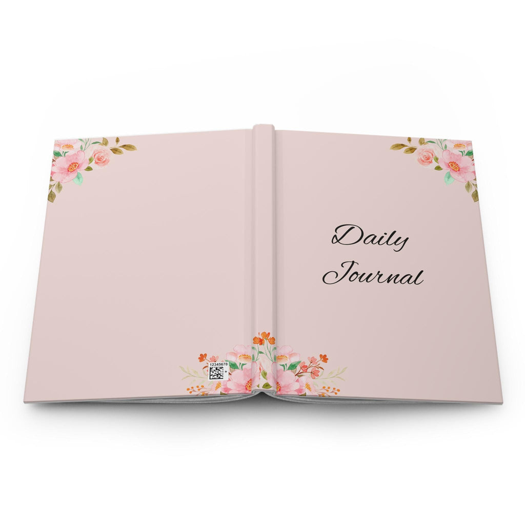 Floral Daily Journal - Elegant Notebook, Inspirational Gift, Writer's Companion, Personalized Diary, Self-Care Essentials, Study Planner