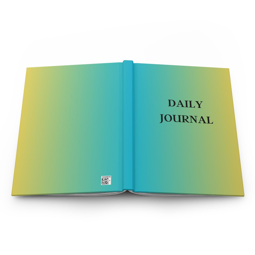 Sunrise Gradient Hardcover Journal, Daily Journal, Writing Notebook, Self-Reflection Diary, Gift for Writers, Travel Journal