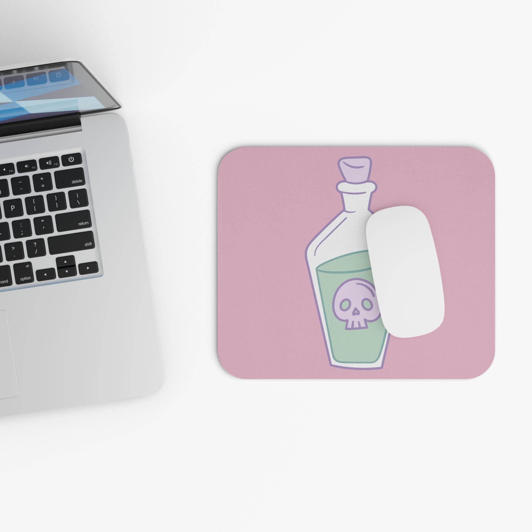 Poison Potion Mouse Pad | Cute Desk Accessory for Gamers, Office Decor, Perfect Gift for Halloween, Unique Mousepad for Students, Home [...]