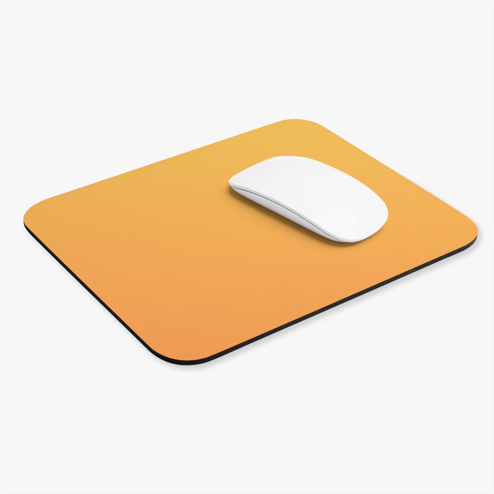 Bright Orange Rectangle Mouse Pad - Modern Office Decor, Gamer Accessory, Work from Home Essentials, Gift for Tech Lovers, Custom [...]