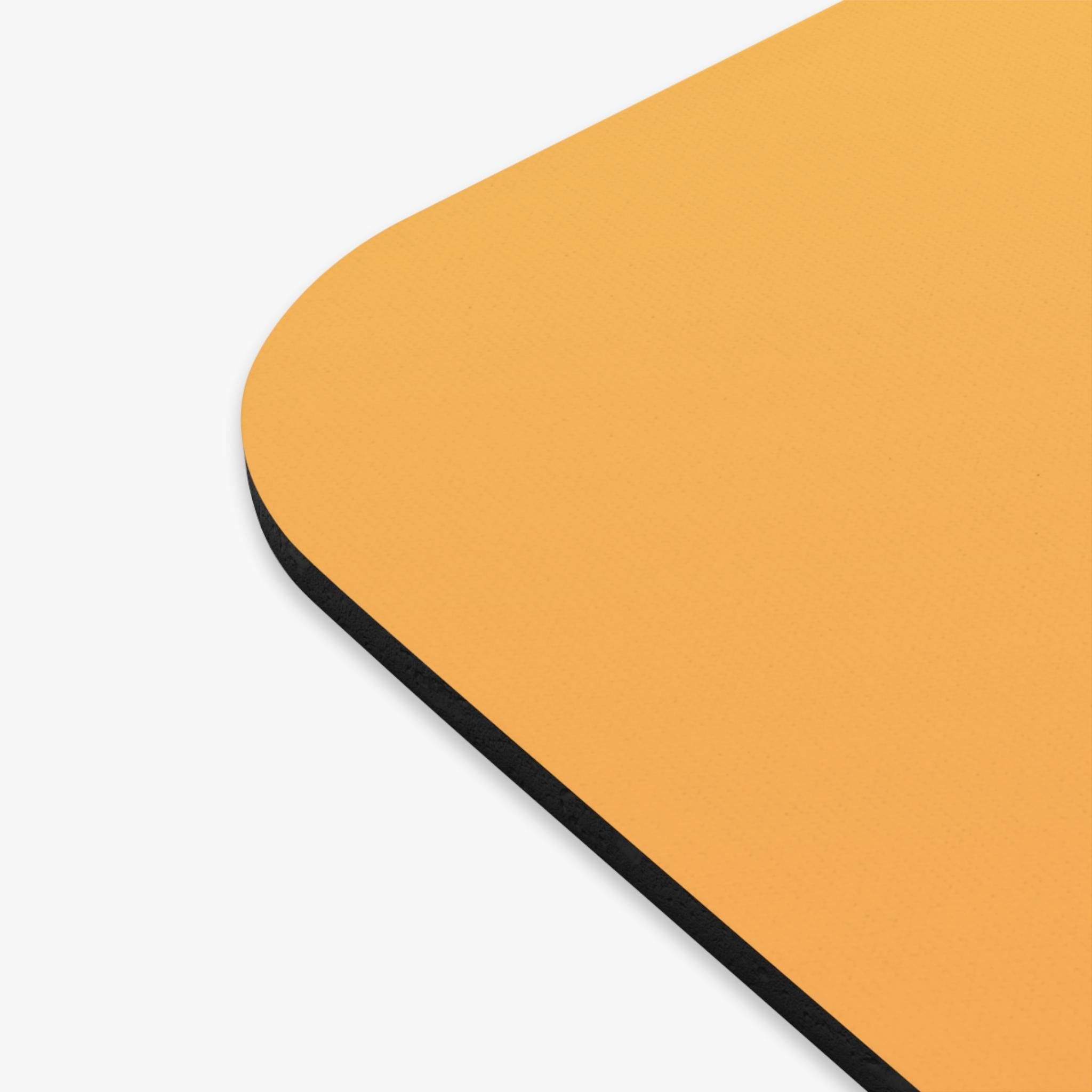 Bright Orange Rectangle Mouse Pad - Modern Office Decor, Gamer Accessory, Work from Home Essentials, Gift for Tech Lovers, Custom [...]