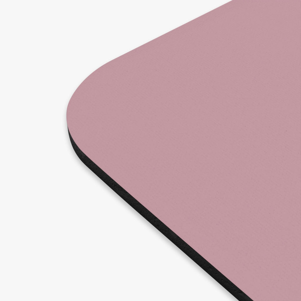 Elegant Pink Mouse Pad, Soft Touch Desk Accessory, Stylish Office Gift, Home Office Decor, Minimalist Gaming Pad