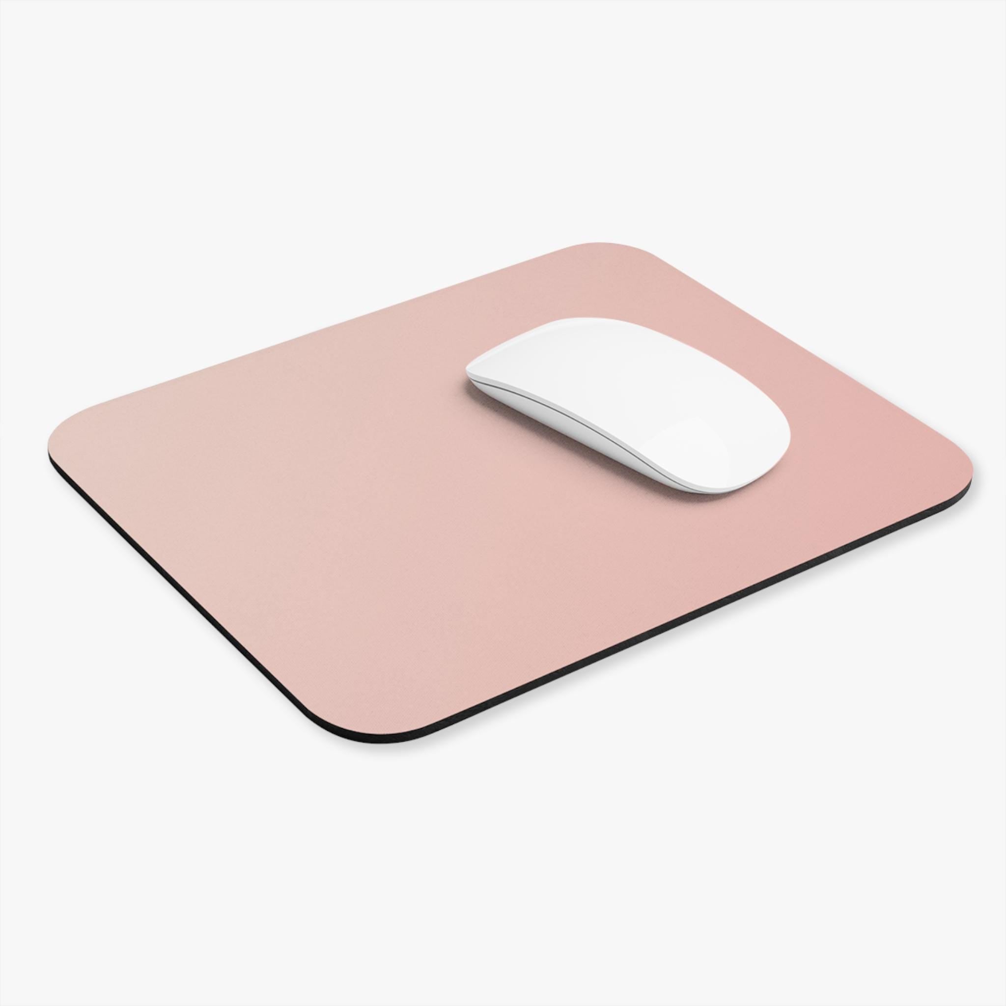 Elegant Pink Mouse Pad Cozy Workspace Accessory, Perfect for Home Office, Gift for Gamers, Desk Decor, Valentine's Day