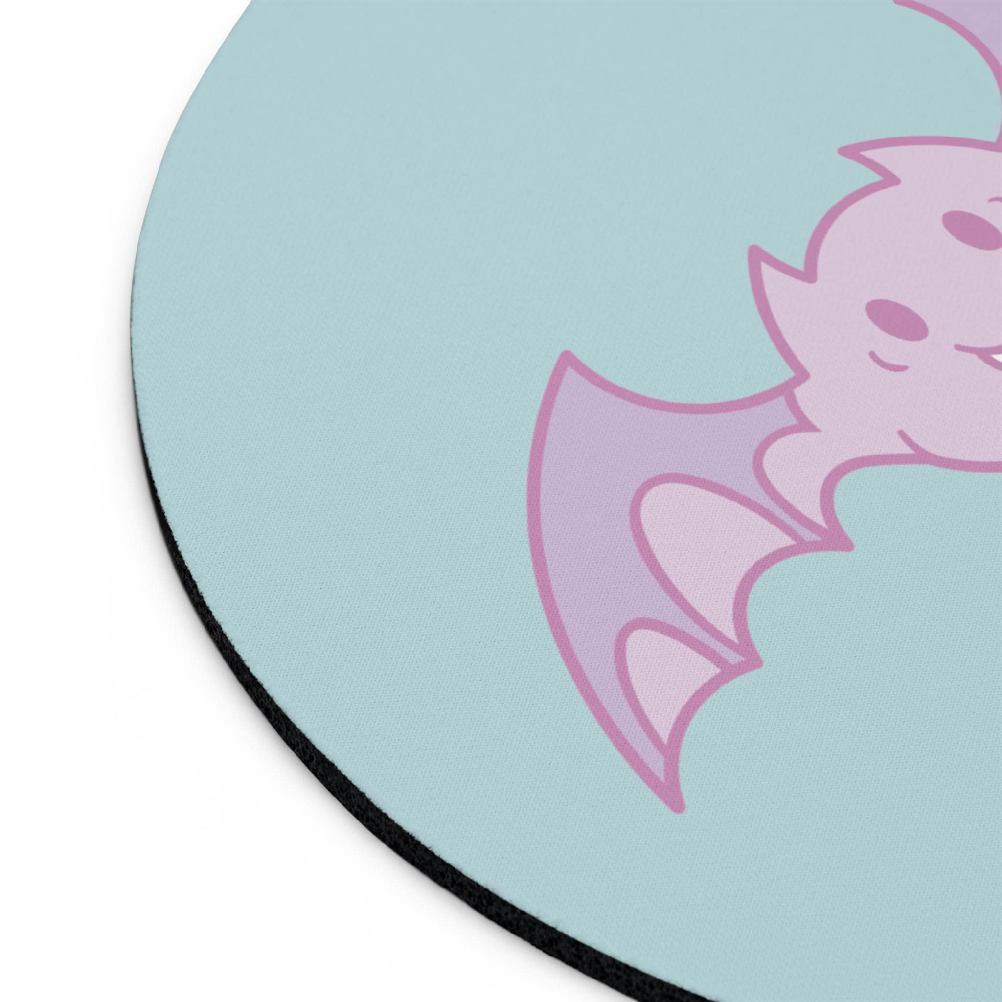Cute Bat Mouse Pad | Gamer Desk Accessory, Halloween Decor, Office Gift, Kawaii Office Supplies, Animal Lover Gift