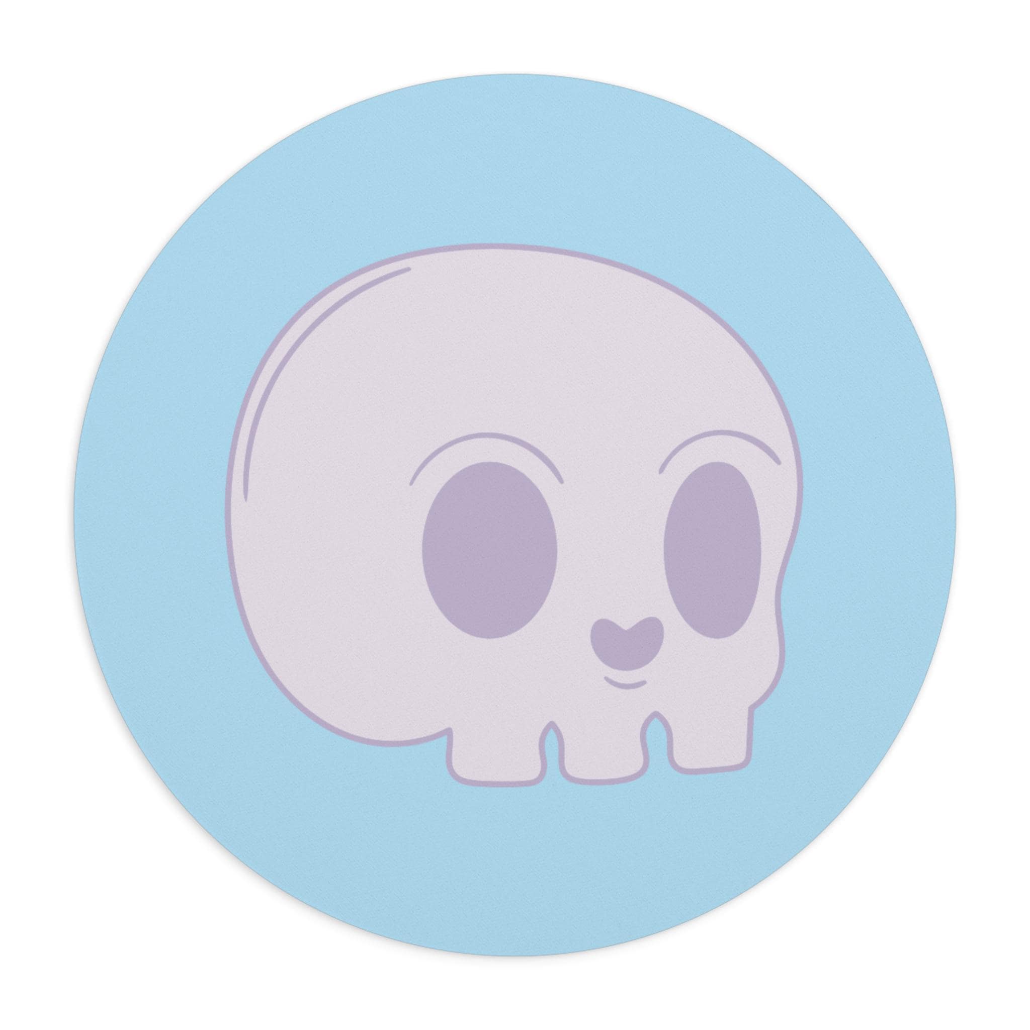 Cute Skull Mouse Pad, Office Decor, Gamer Gift, Desk Accessories, Unique Home Office, Computer Accessories