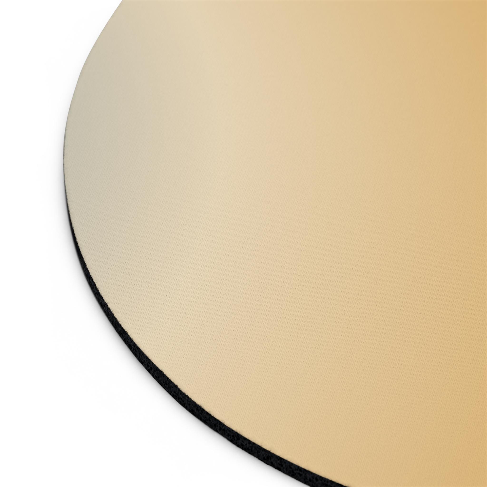 Elegant Round Mouse Pad for Home Office, Minimalist Desk Accessory, Perfect Gift for Productivity, Black or Gold Color Options, [...]