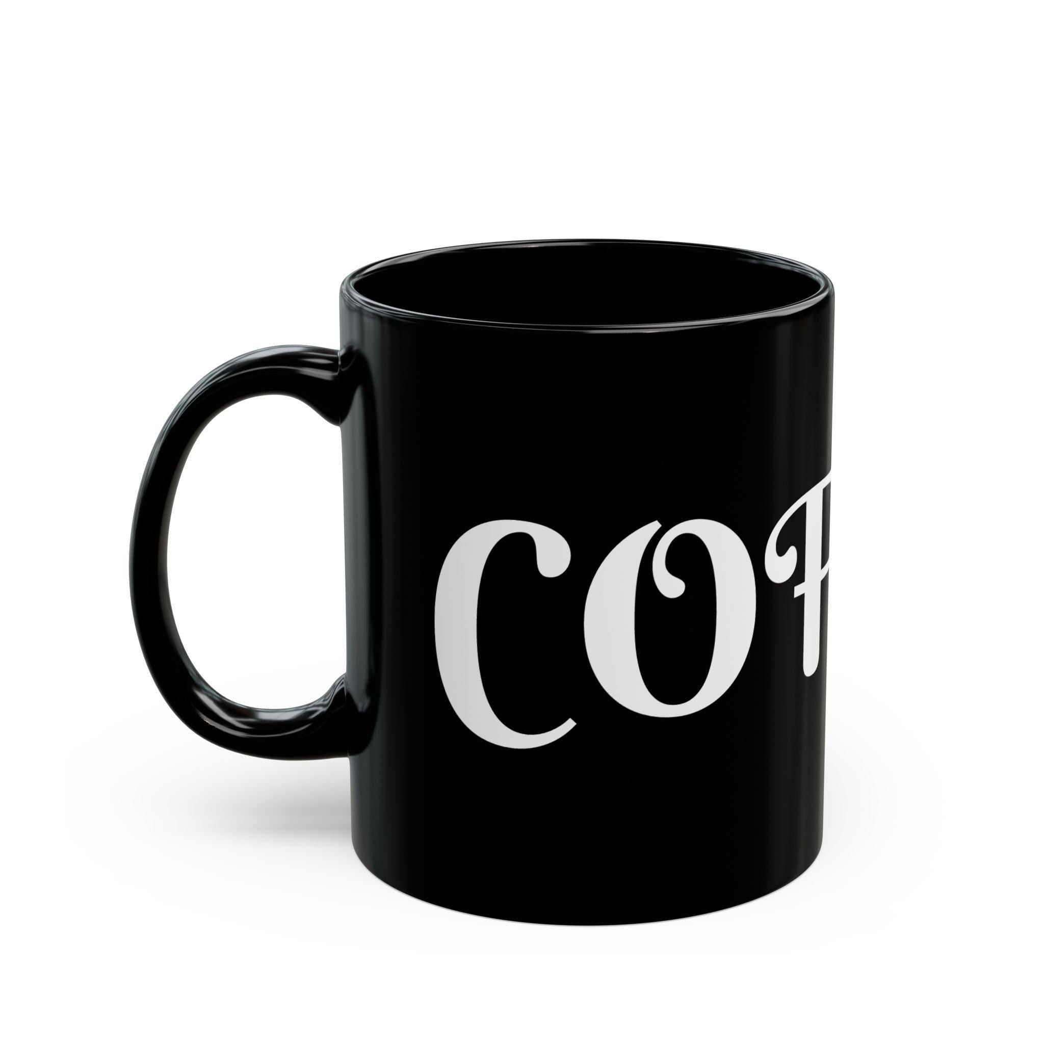 11oz Black Mug