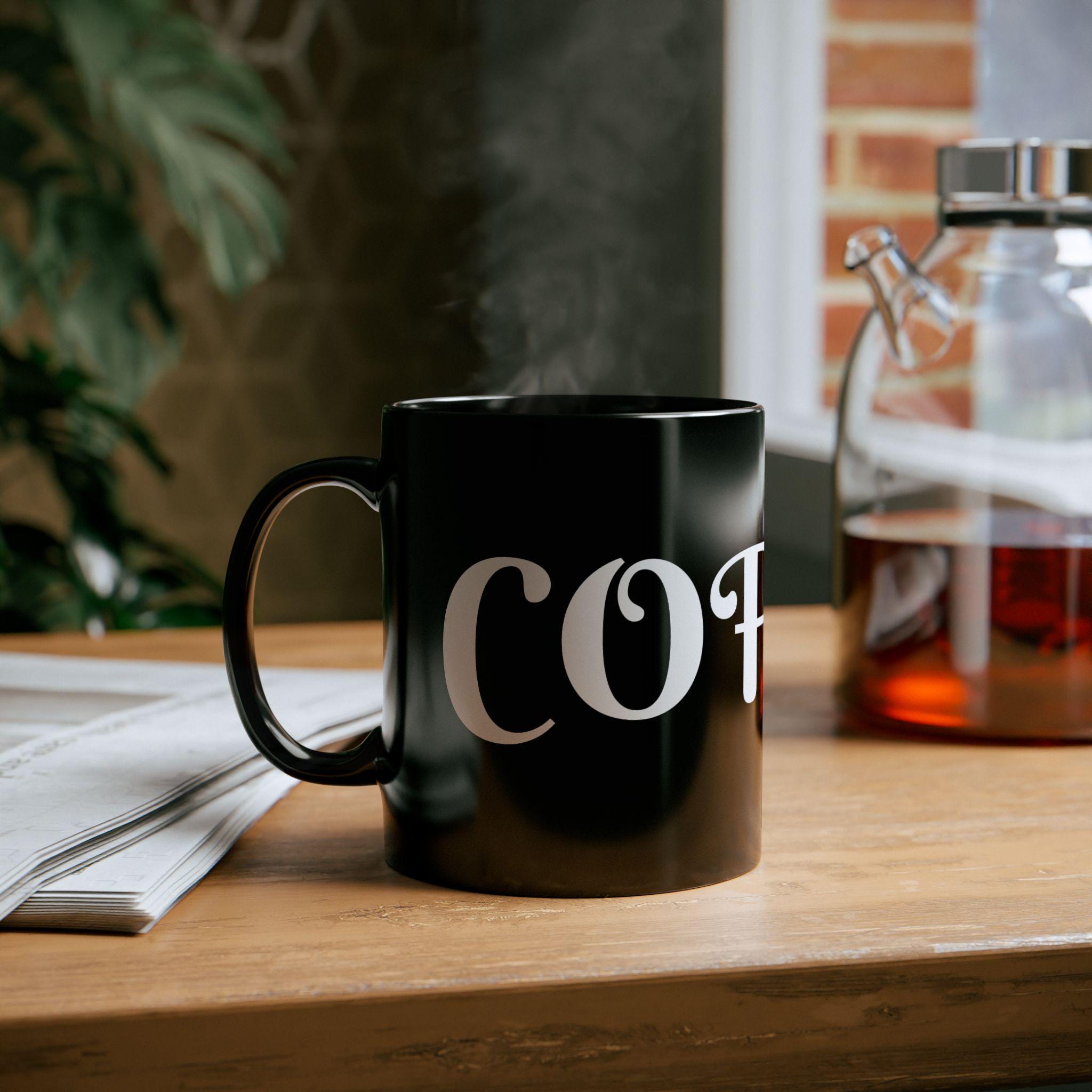 11oz Black Mug