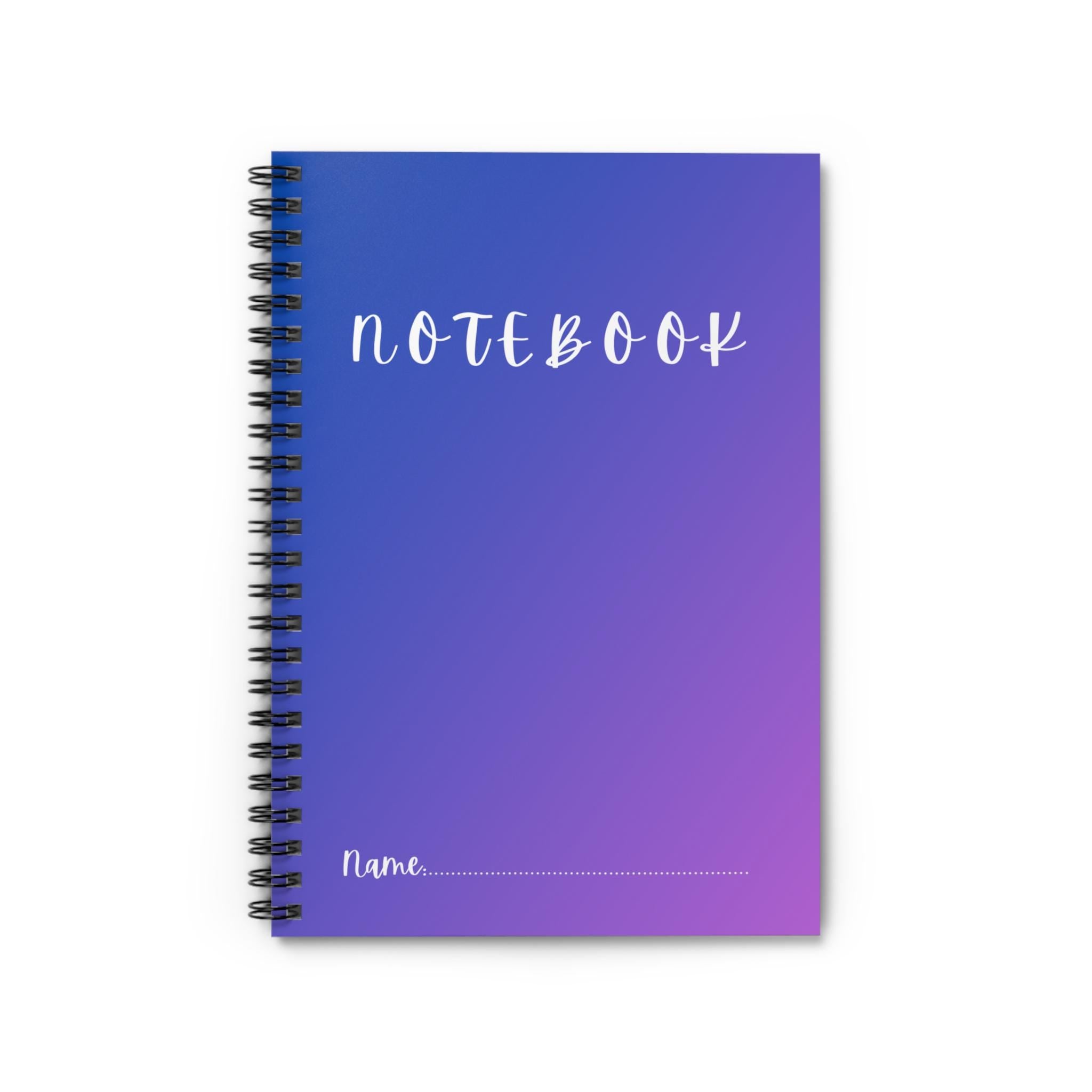 Spiral Notebook - Ruled Line