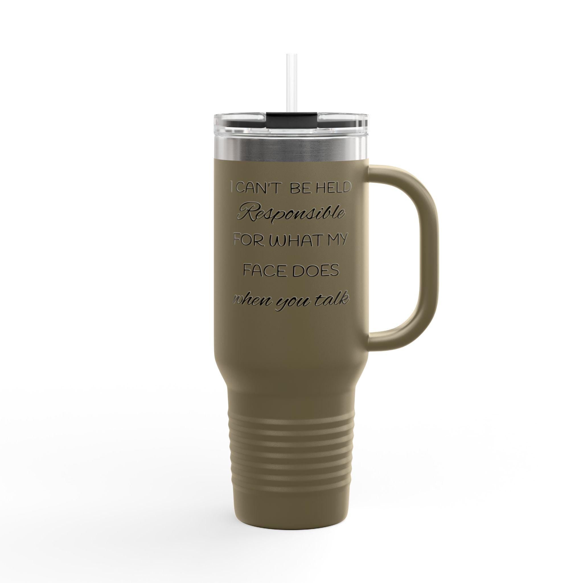 Stylish Insulated Travel Mug, 40oz - Fun Coffee Tumbler for Modern Nomads | Perfect Gift for Coffee Lovers, Travel Enthusiasts, & [...]