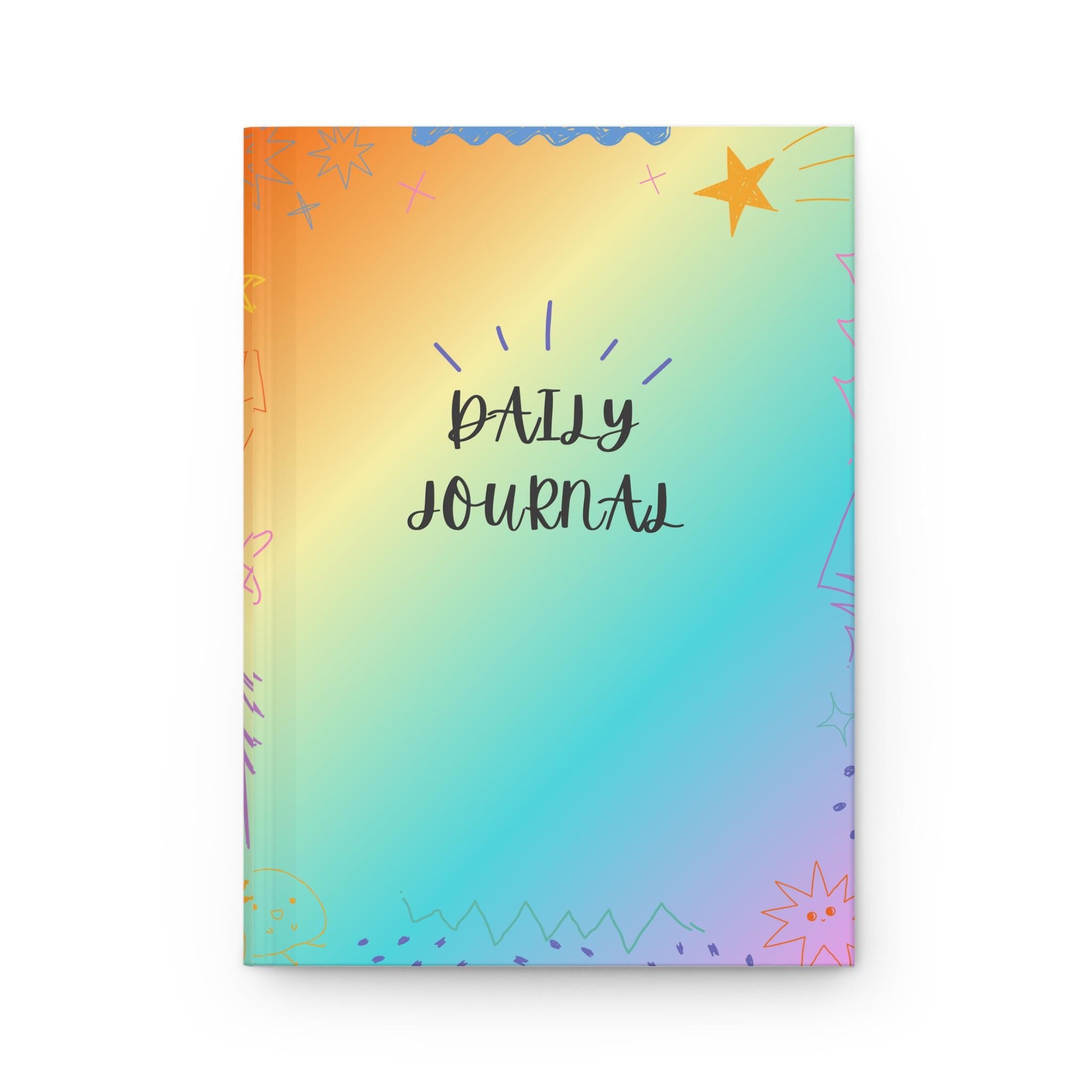 Colorful Daily Journal with Matte Finish, Motivational Notebook for Self-Expression, Gift for Students and Creatives, Perfect for [...]