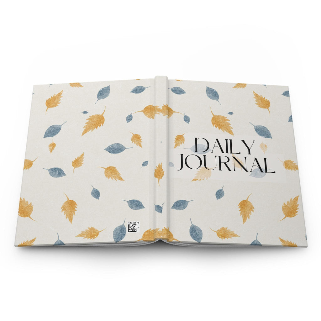 Soft Minimalist Daily Journal - Perfect for Planners, Gratitude, Gift Ideas, Autumn Décor, Nature Lovers