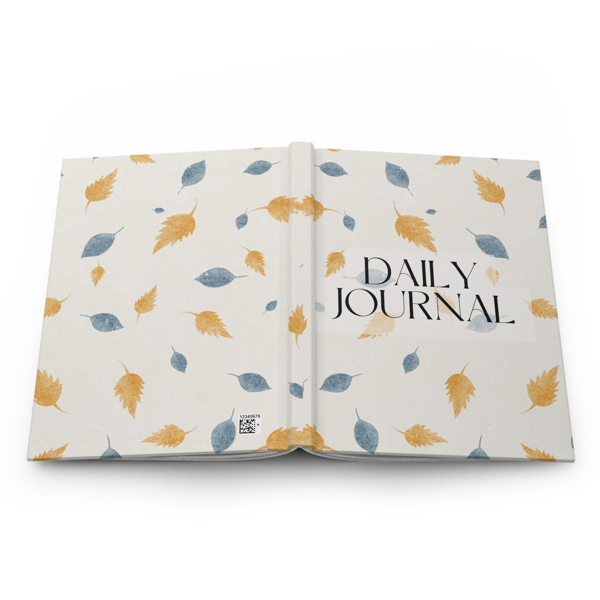 Soft Minimalist Daily Journal - Perfect for Planners, Gratitude, Gift Ideas, Autumn Décor, Nature Lovers