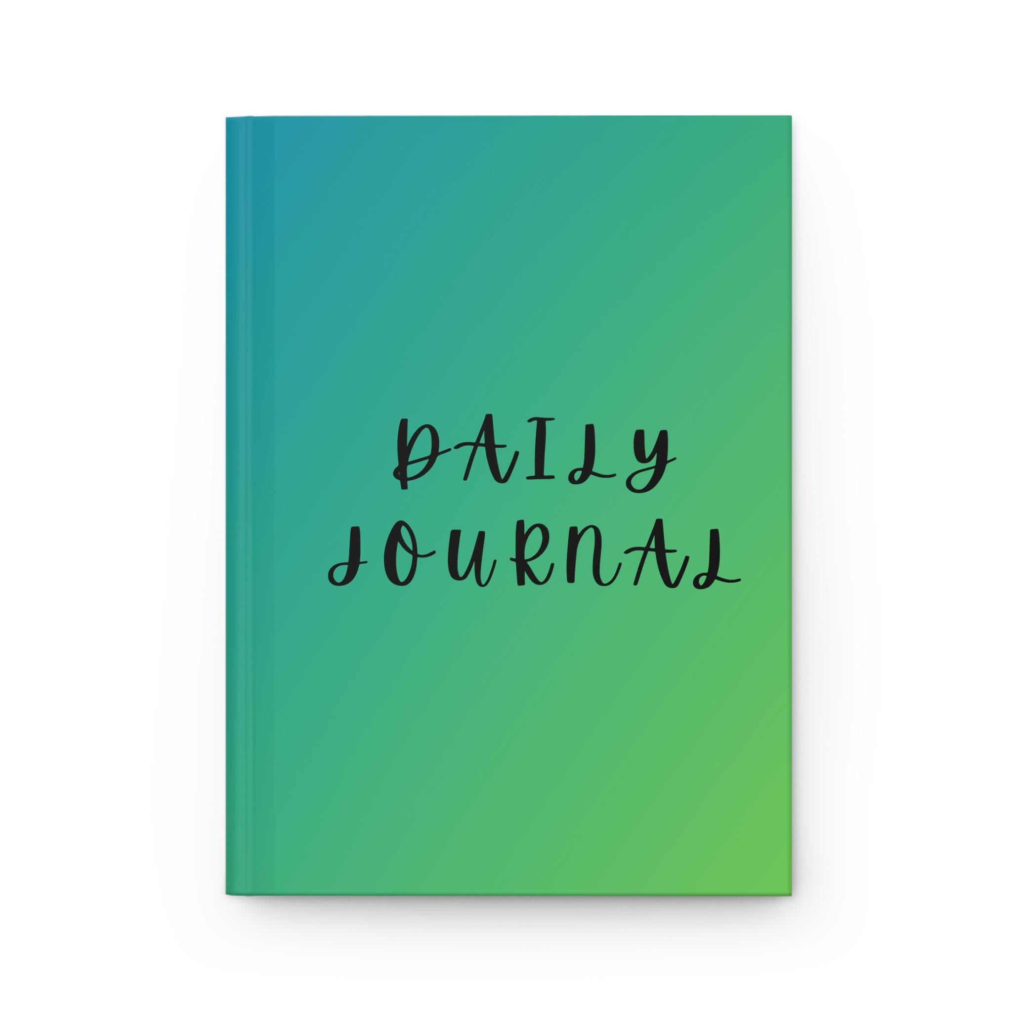 Matte Hardcover Journal, Daily Journal, Writing Notebook, Gratitude Journal, Gift for Writers, Eco-Friendly Notebook