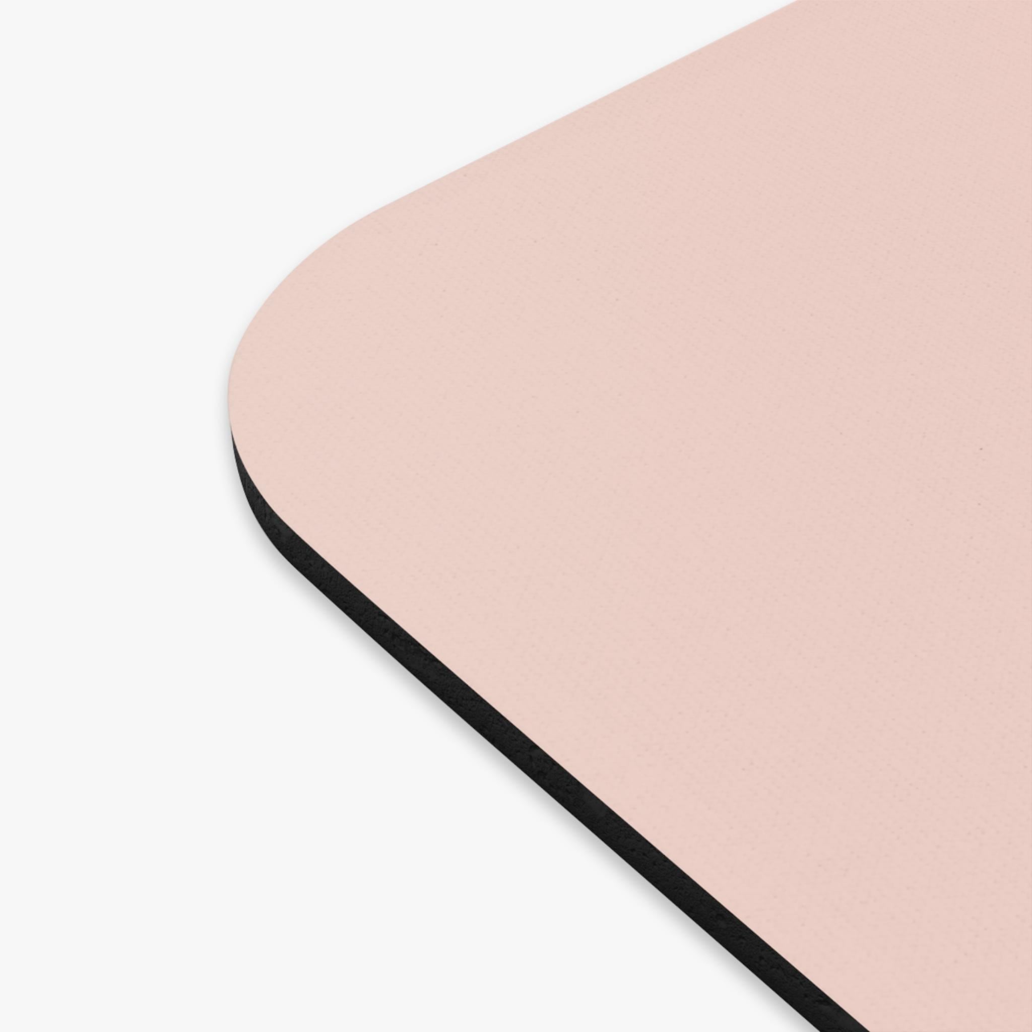 Elegant Pink Mouse Pad Cozy Workspace Accessory, Perfect for Home Office, Gift for Gamers, Desk Decor, Valentine's Day