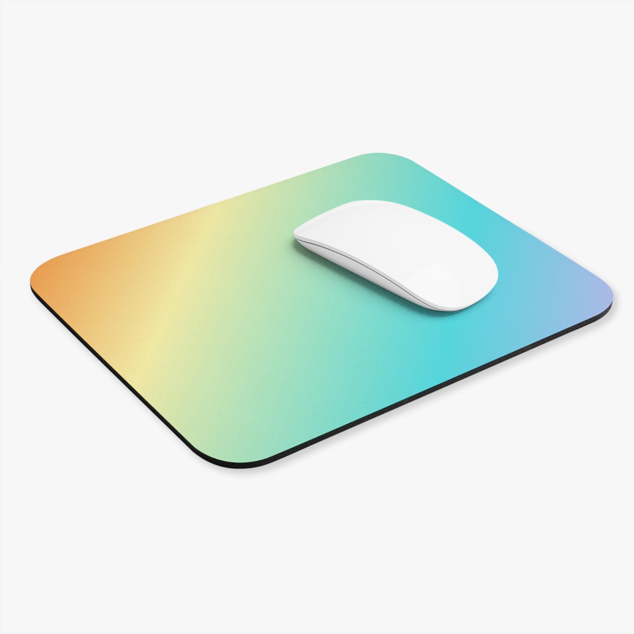 Colorful Gradient Mouse Pad, Vibrant Desk Accessory, Office Gift, Computer Mouse Mat, Stylish Home Office Decor, Ergonomic Design
